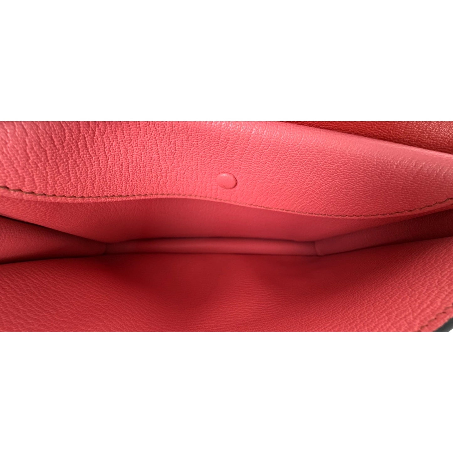 Hermes Faco II Clutch Bag in Rose Extreme Rouge Tomate Chevre Mysore 2017 B5
