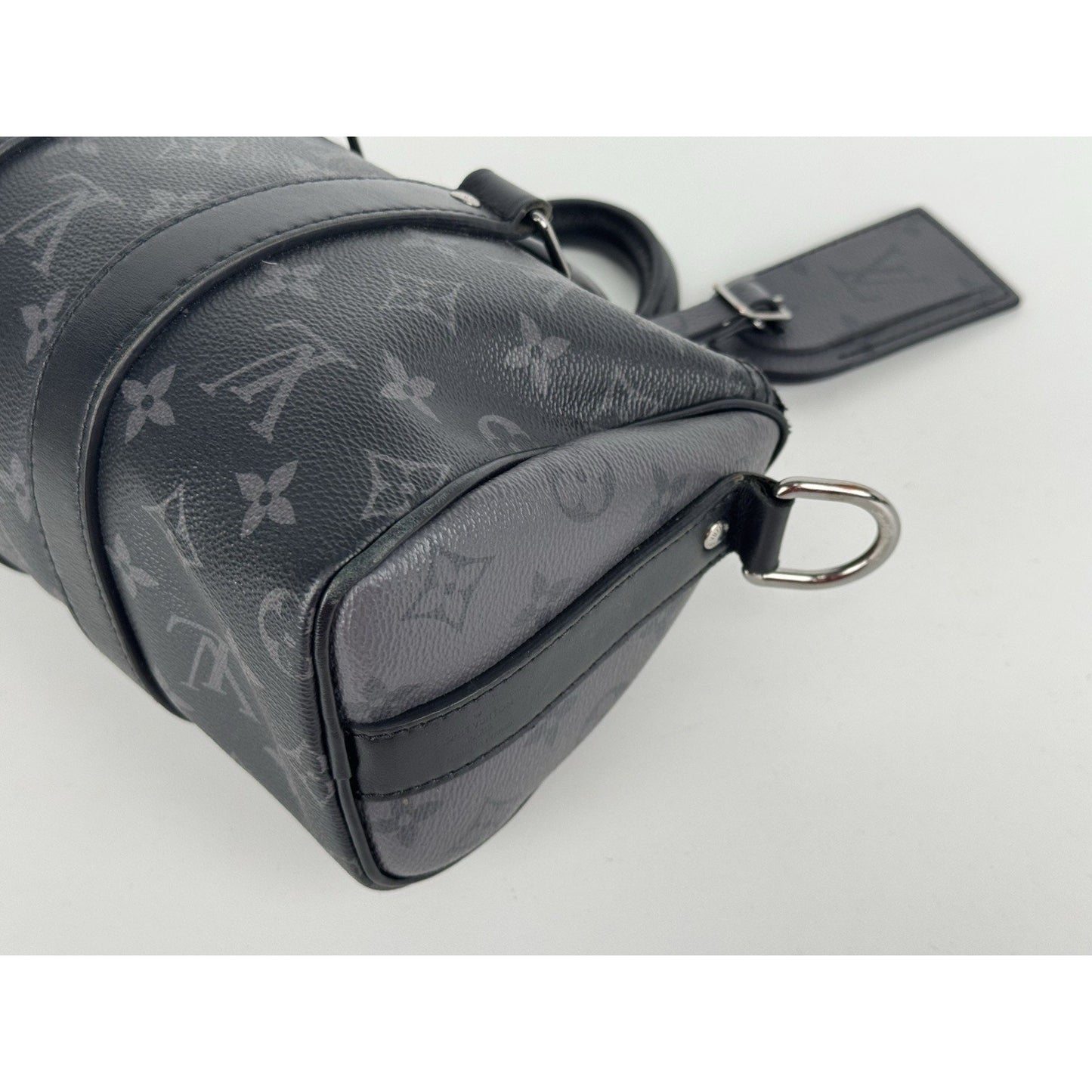 Louis Vuitton Keepall Bandouliere 25 Monogram Eclipse Canvas Bag B-2