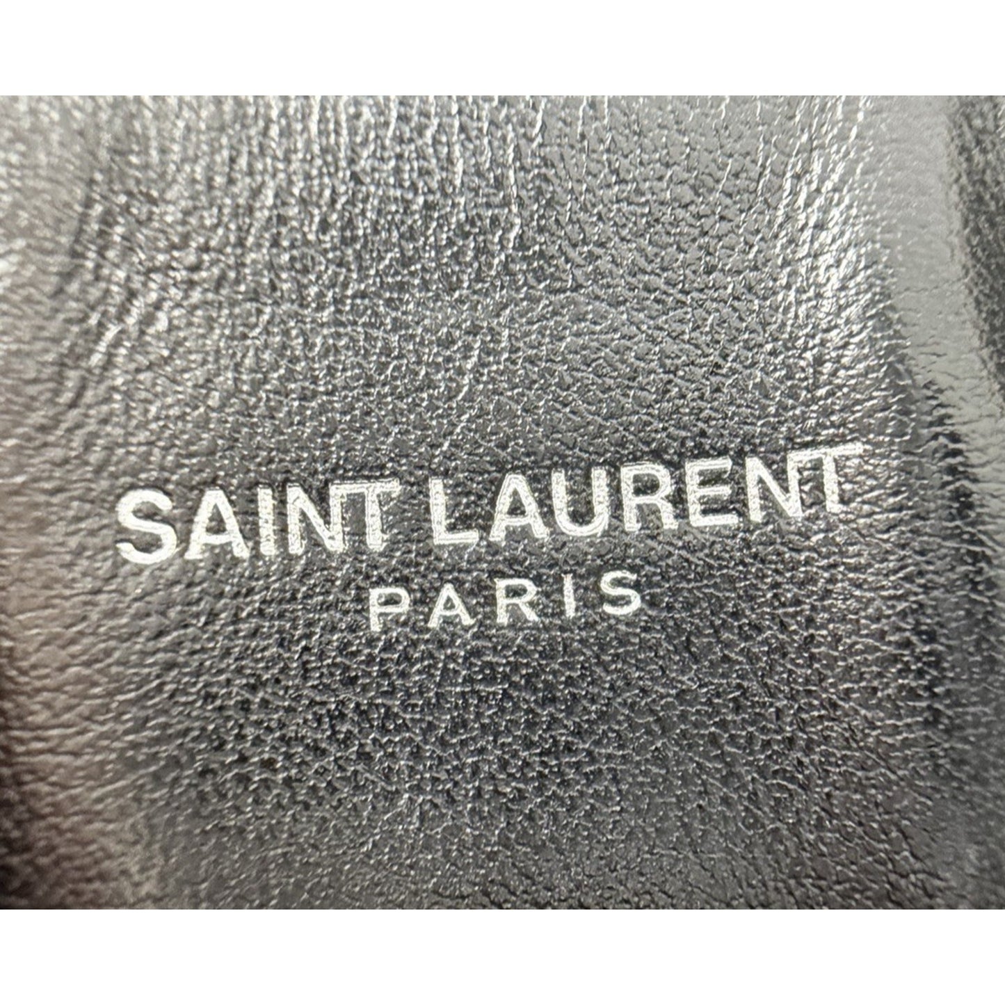 Saint Laurent Y Quilted Monogram Small Loulou Shopper Tote Bag Black Leather C8