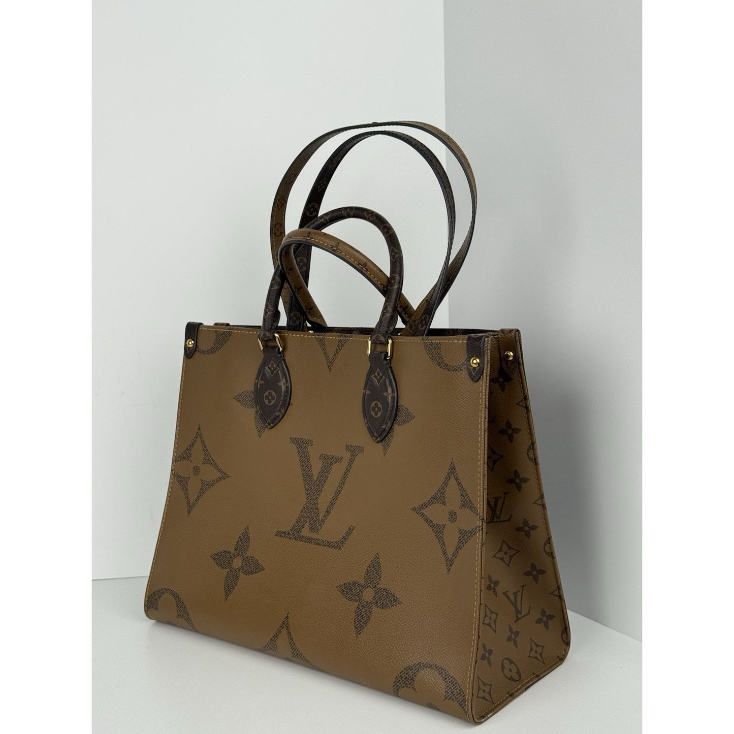 LOUIS VUITTON On The Go Giant Monogram Coated Canvas Tote