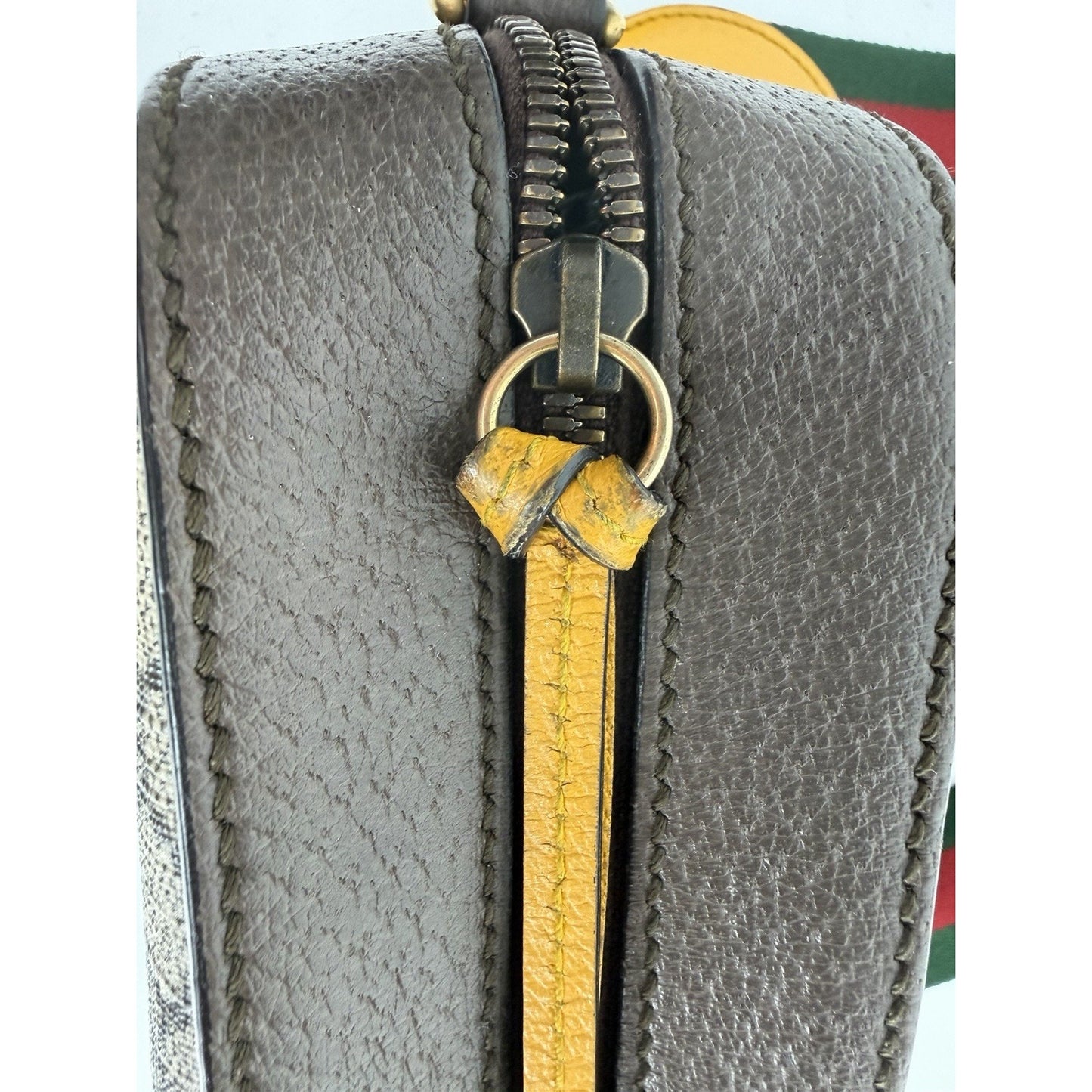 Gucci Neo Vintage Camera Shoulder Bag in Brown GG Supreme Coated Canvas S-09