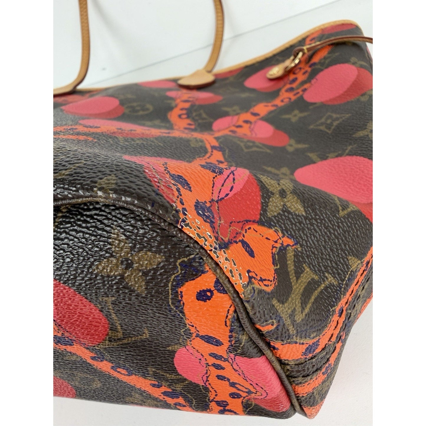 Louis Vuitton Limited Edition Ramages Neverfull Bag MM Monogram Canvas 2015 C-9