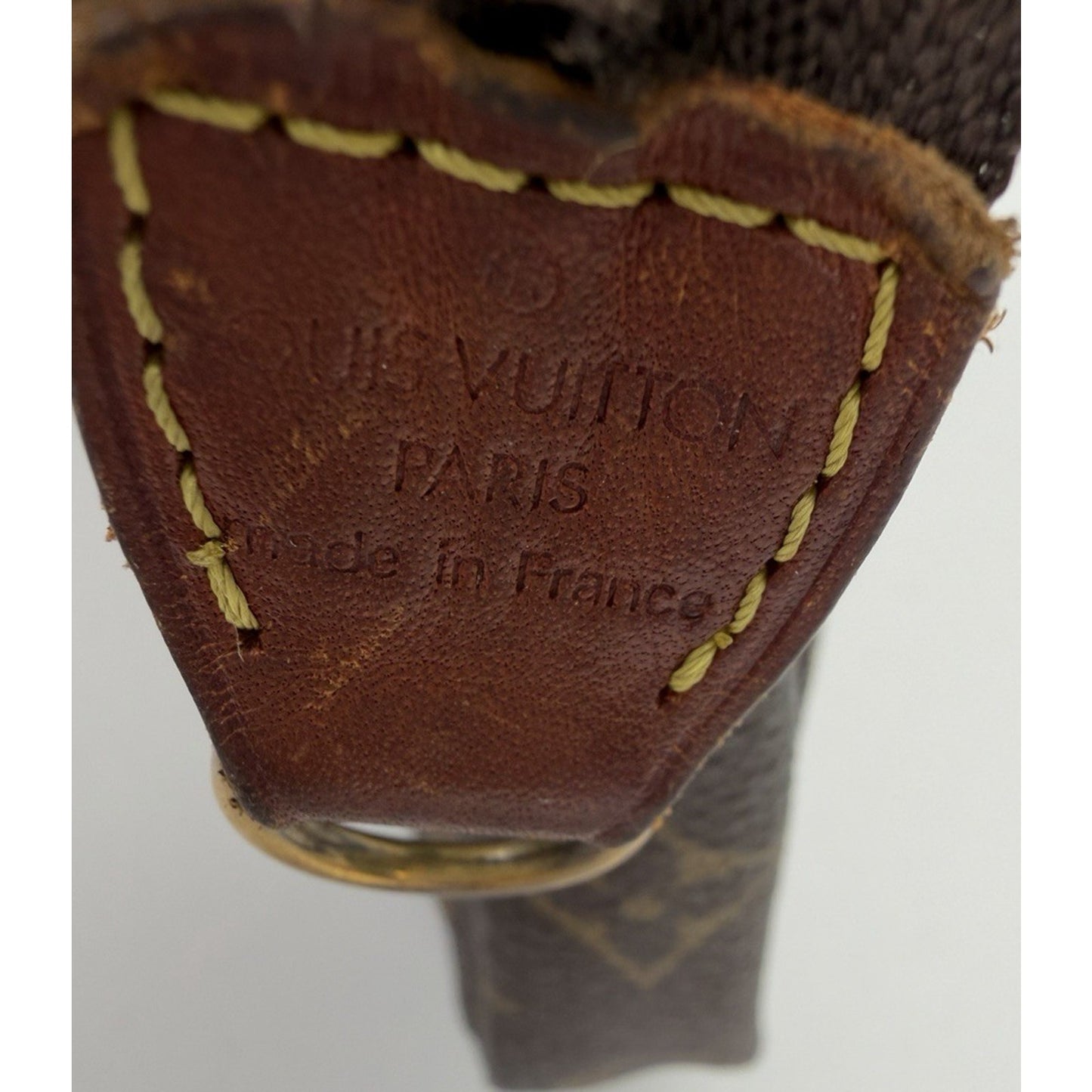 Louis Vuitton Pochette Accessoires Pouch Brown Monogram Coated Canvas 2001 S07