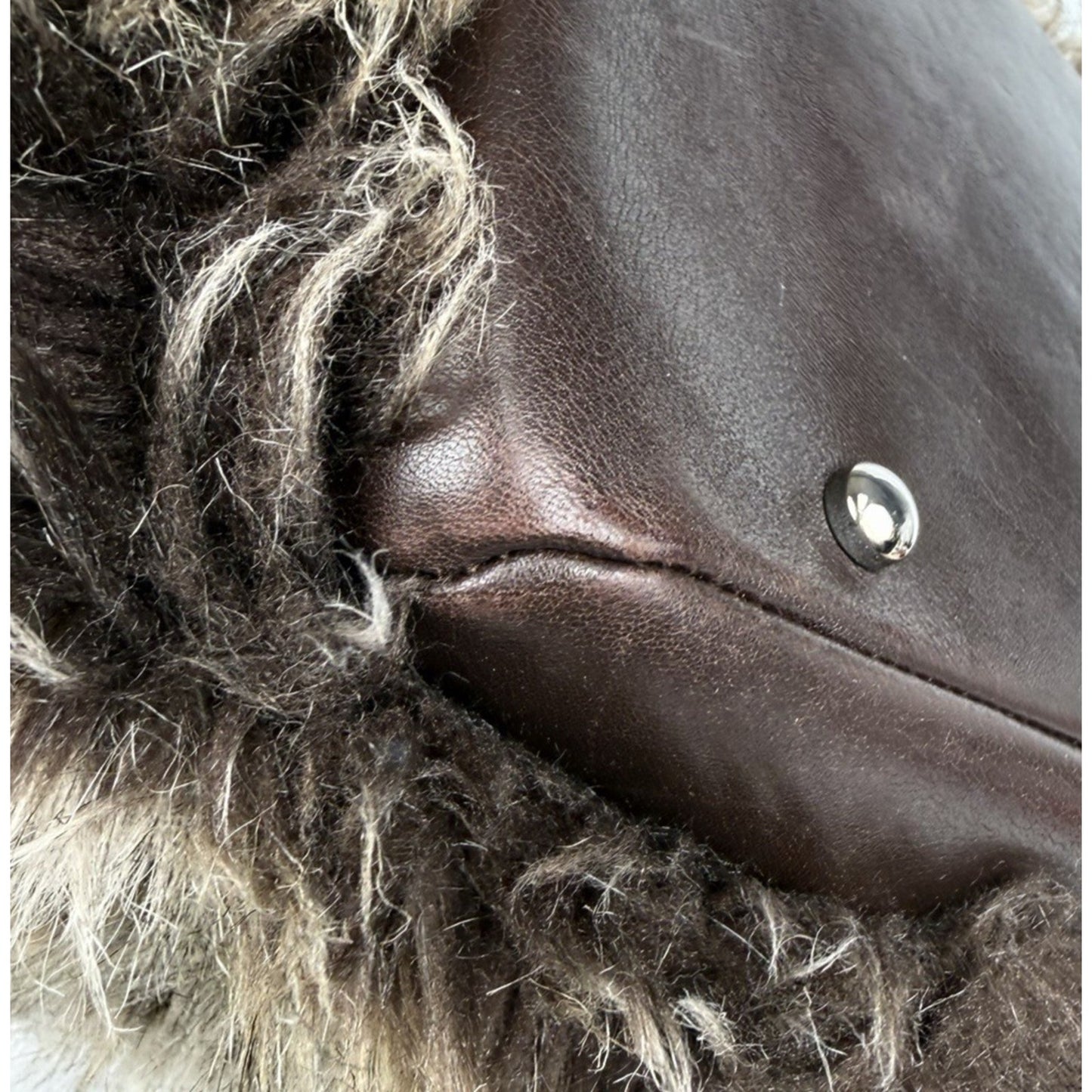Chanel Paris Biarritz Fantasy Fur Tote Bag Large in Brown Faux Fur 2010-2011 C6