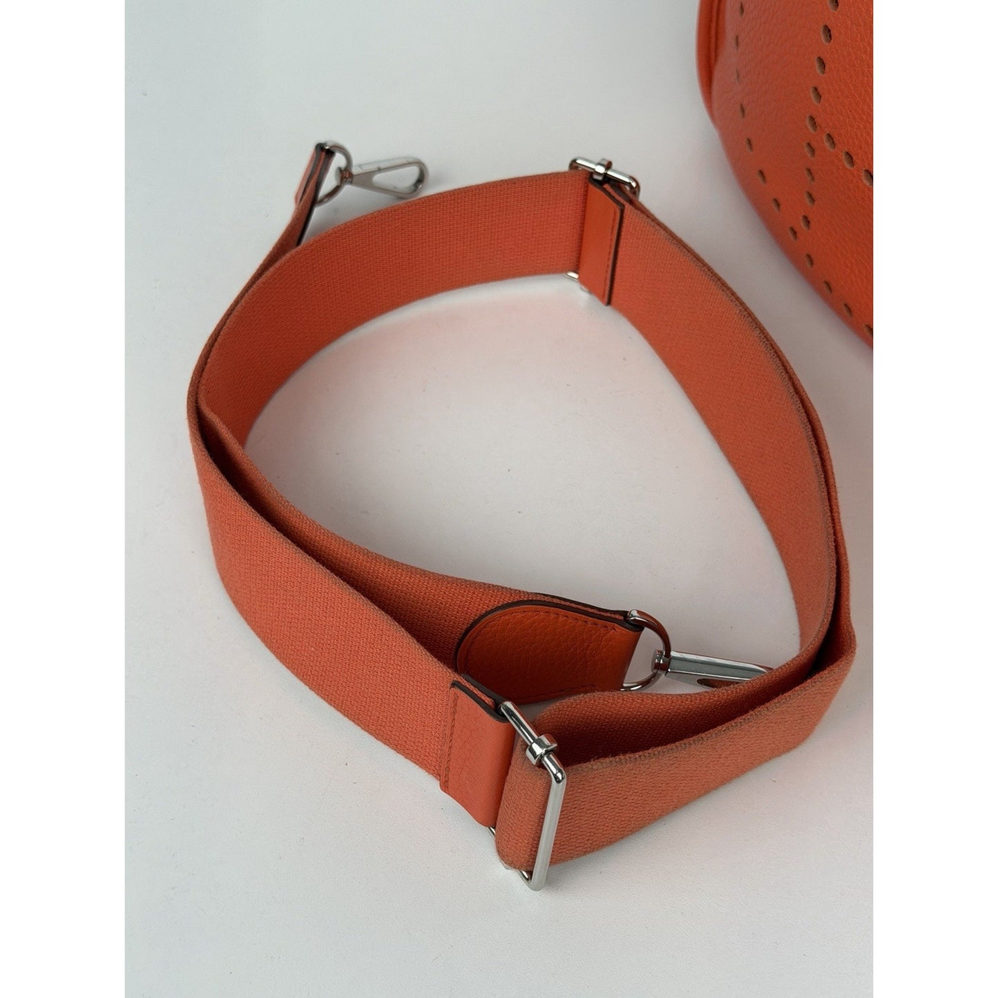 Hermes Evelyne 29 Bag Orange Poppy Taurillon Clemence Leather 2017