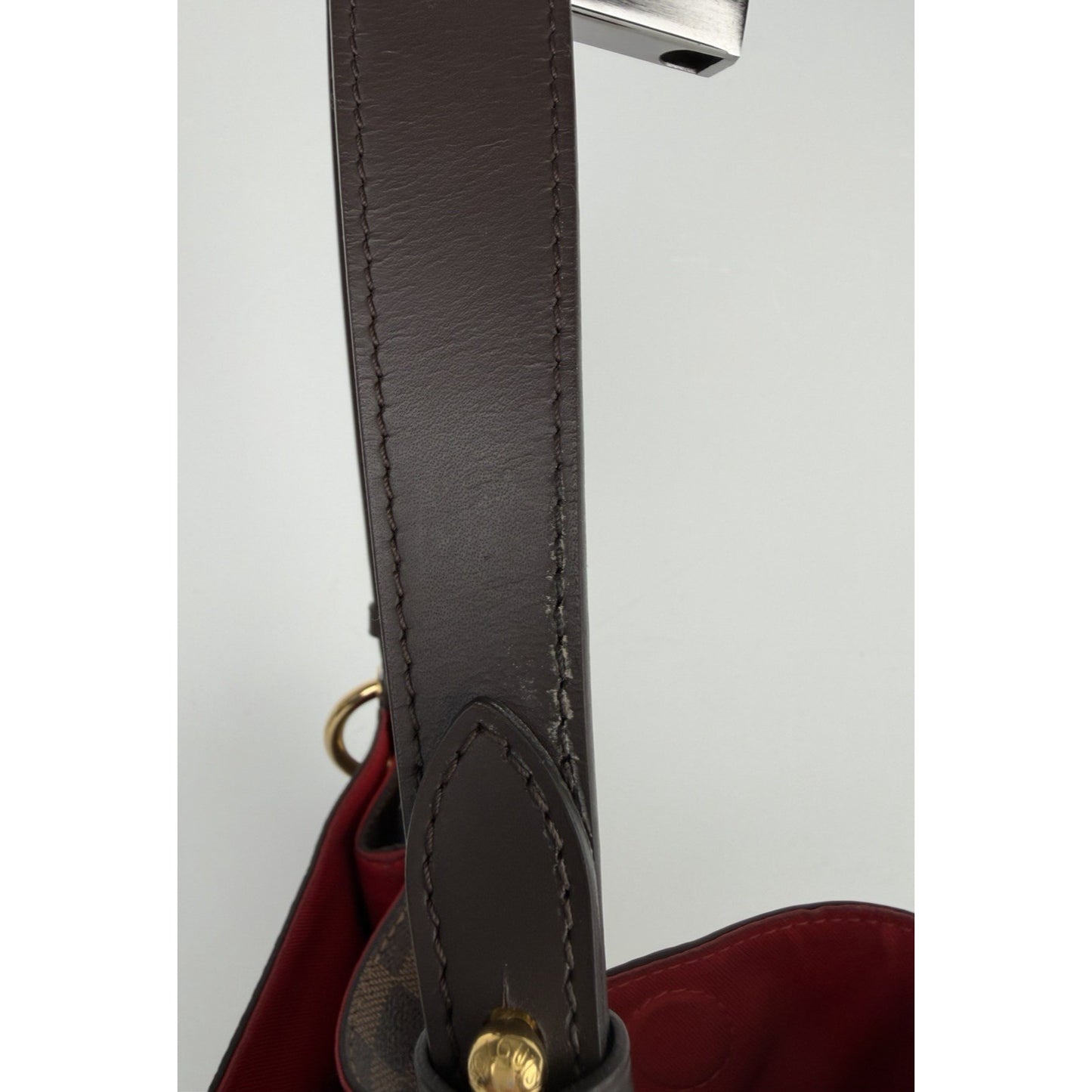 Louis Vuitton Graceful MM Hobo Shoulder Bag in Damier Ebene Coated Canvas NFC C3