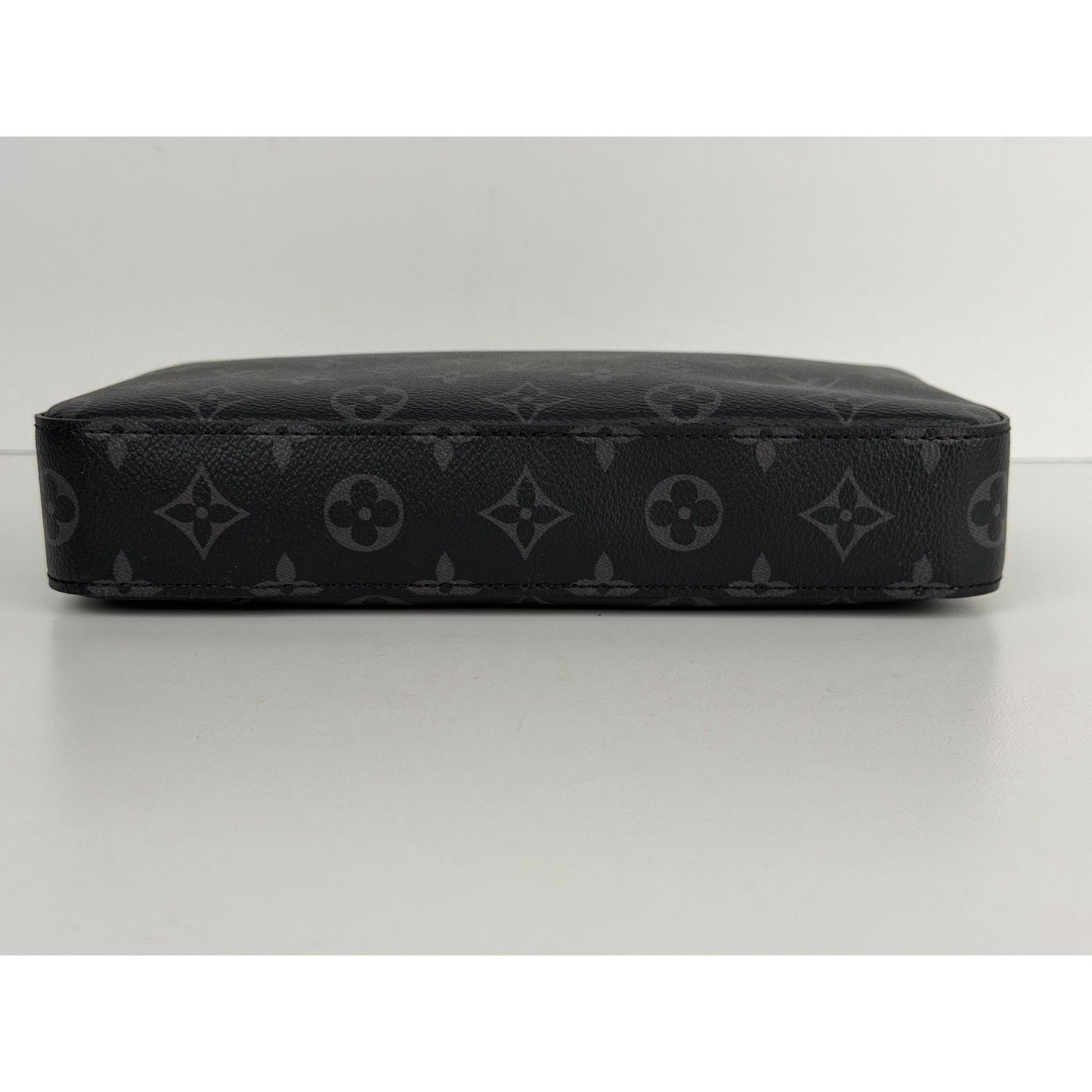 Louis Vuitton Monogram Eclipse Trio Messenger Bag in Black Coated Canvas NFC S