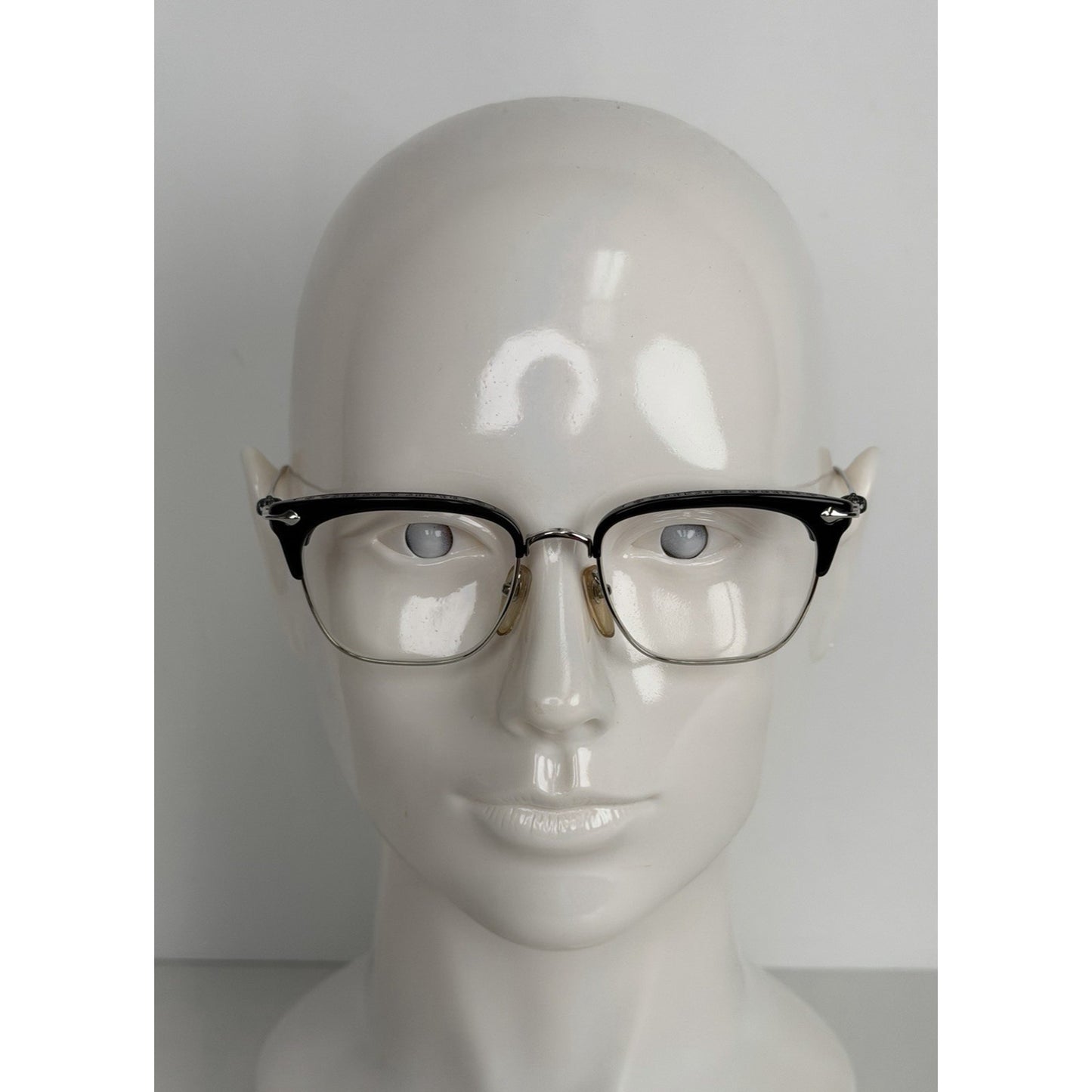 Chrome Hearts Sluntradiction Eyeglasses-Frame in Black and Silver (Prescription)