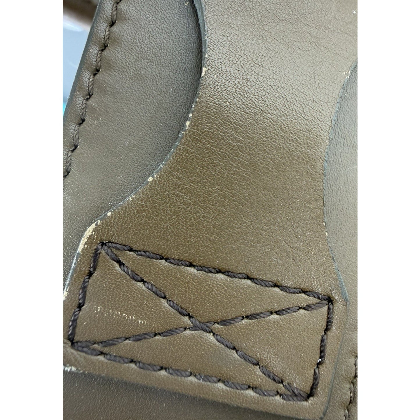 Celine Mini Luggage Tote Bag Cream Textured Calf Leather Tricolor 2014-2015 S