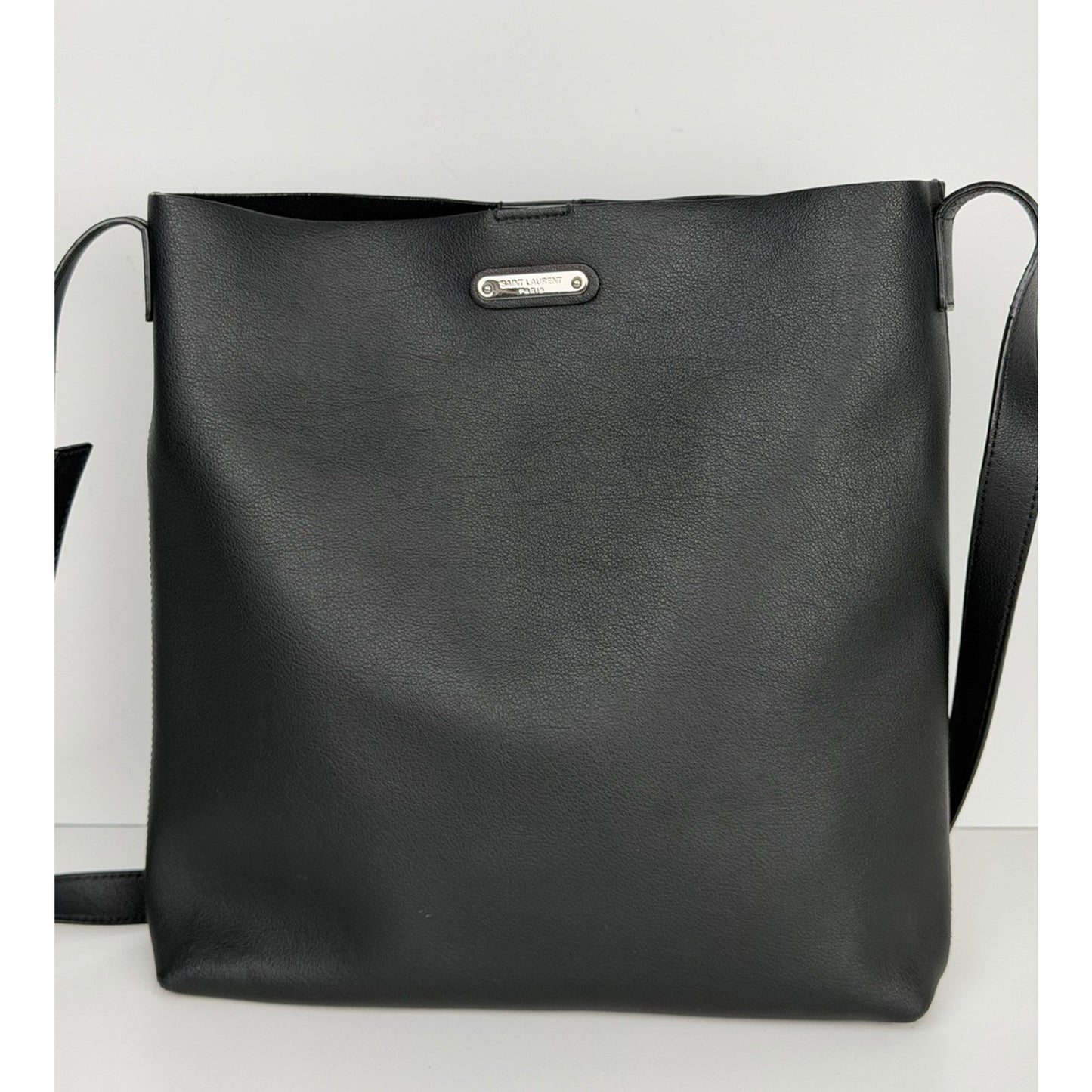 Saint Laurent Bold Crossbody Bag in Black Leather S10