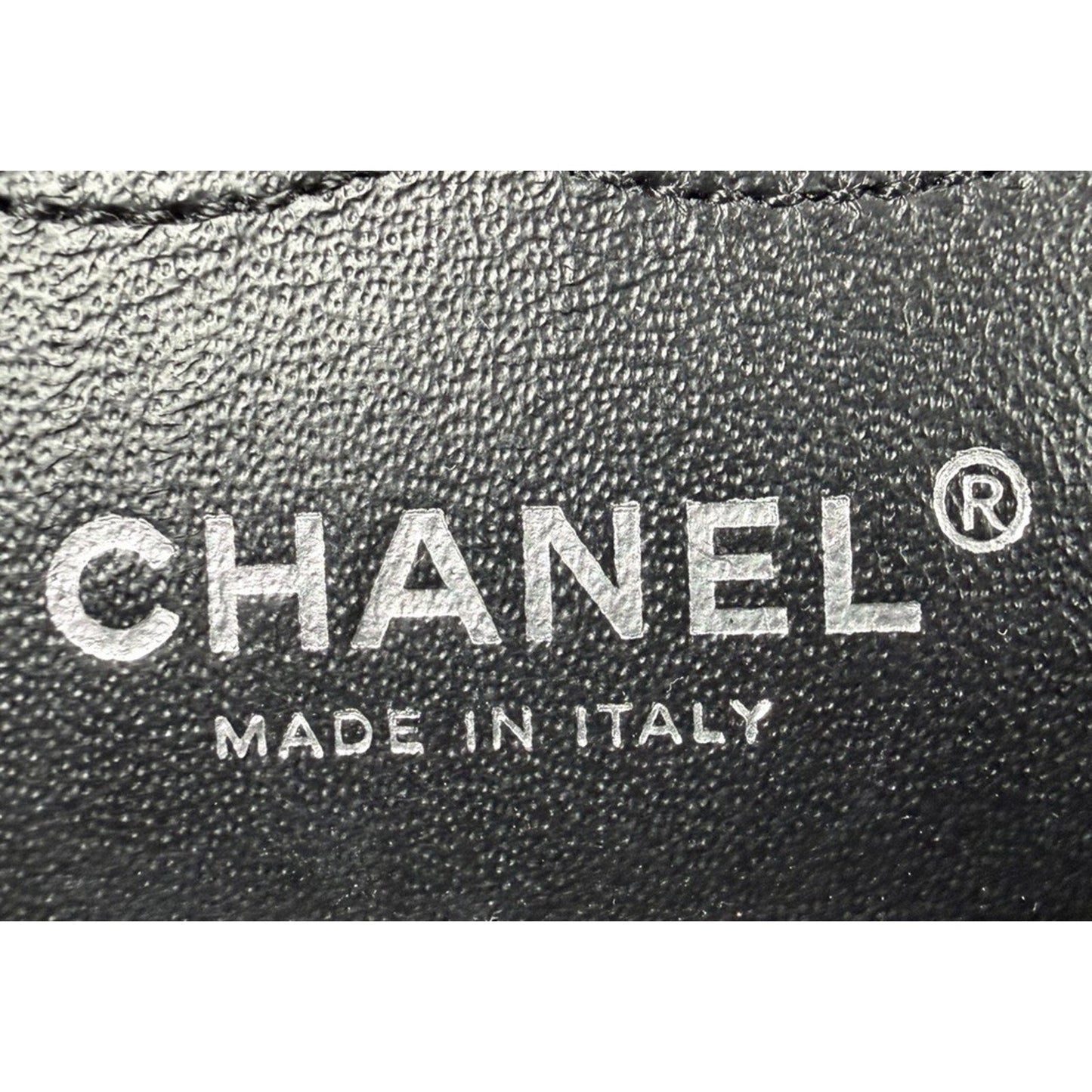 Chanel 2.55 Reissue Mini Flap Bag in Black Aged Calfskin Leather 2017 D5