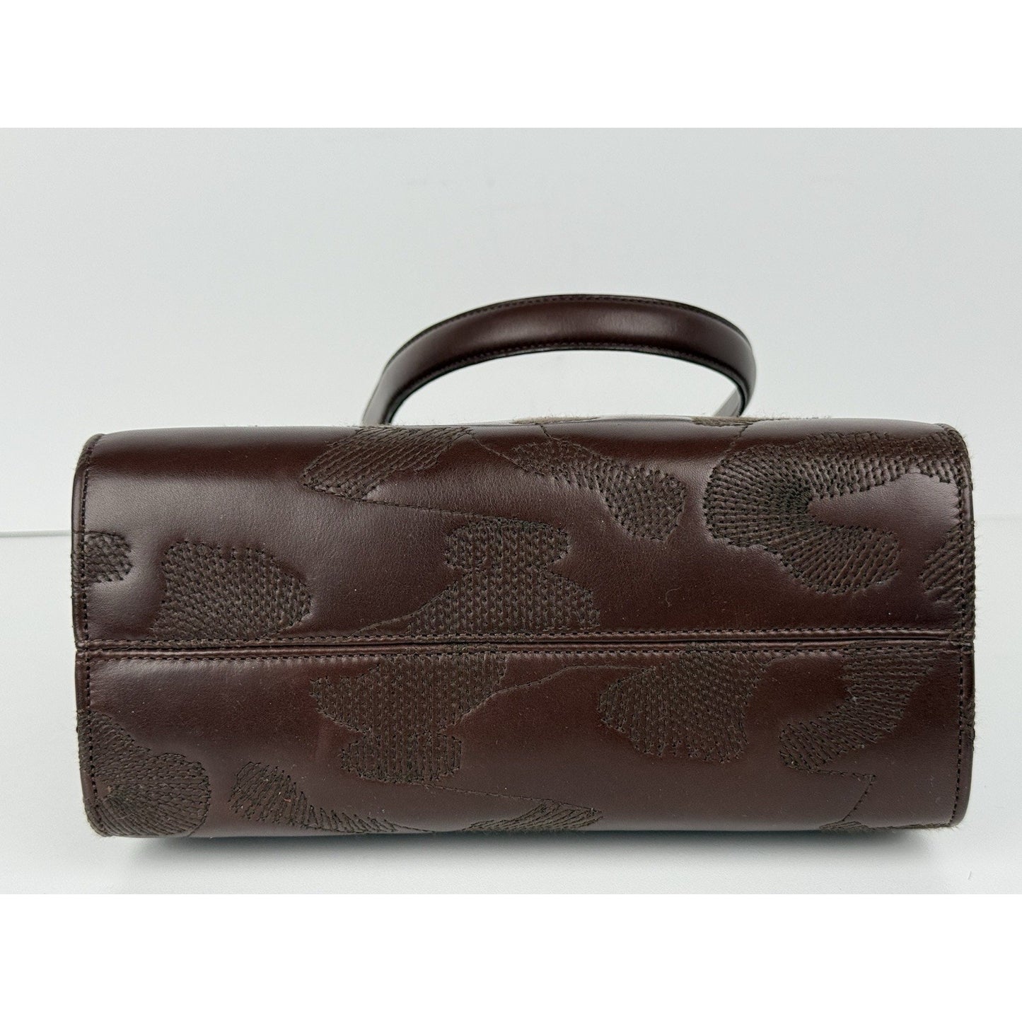 Cartier Panthere Brown Leather Shoulder Bag