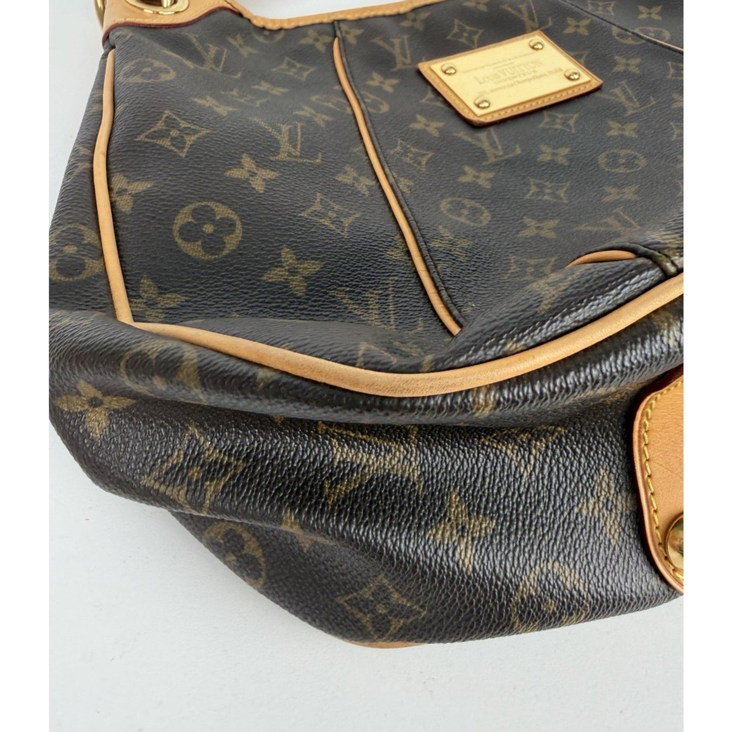 Louis Vuitton Galliera PM Bag in Brown Iconic Monogram Coated Canvas 2009 S09