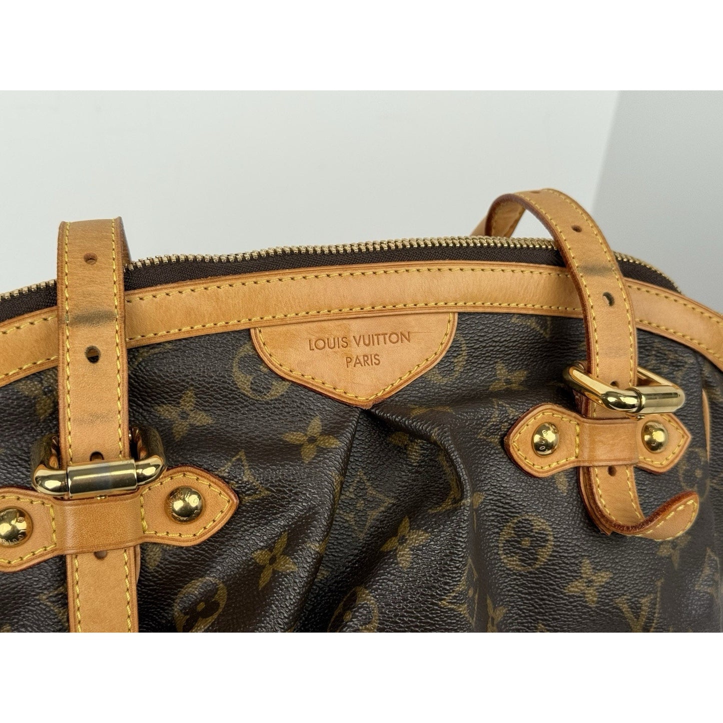 Louis Vuitton Tivoli Tote GM Brown Canvas Monogram Bag