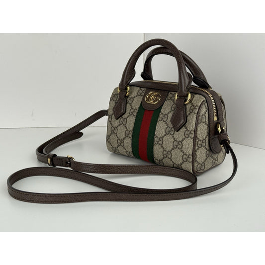 Gucci Ophidia Top Handle Mini Women's Shoulder Bag