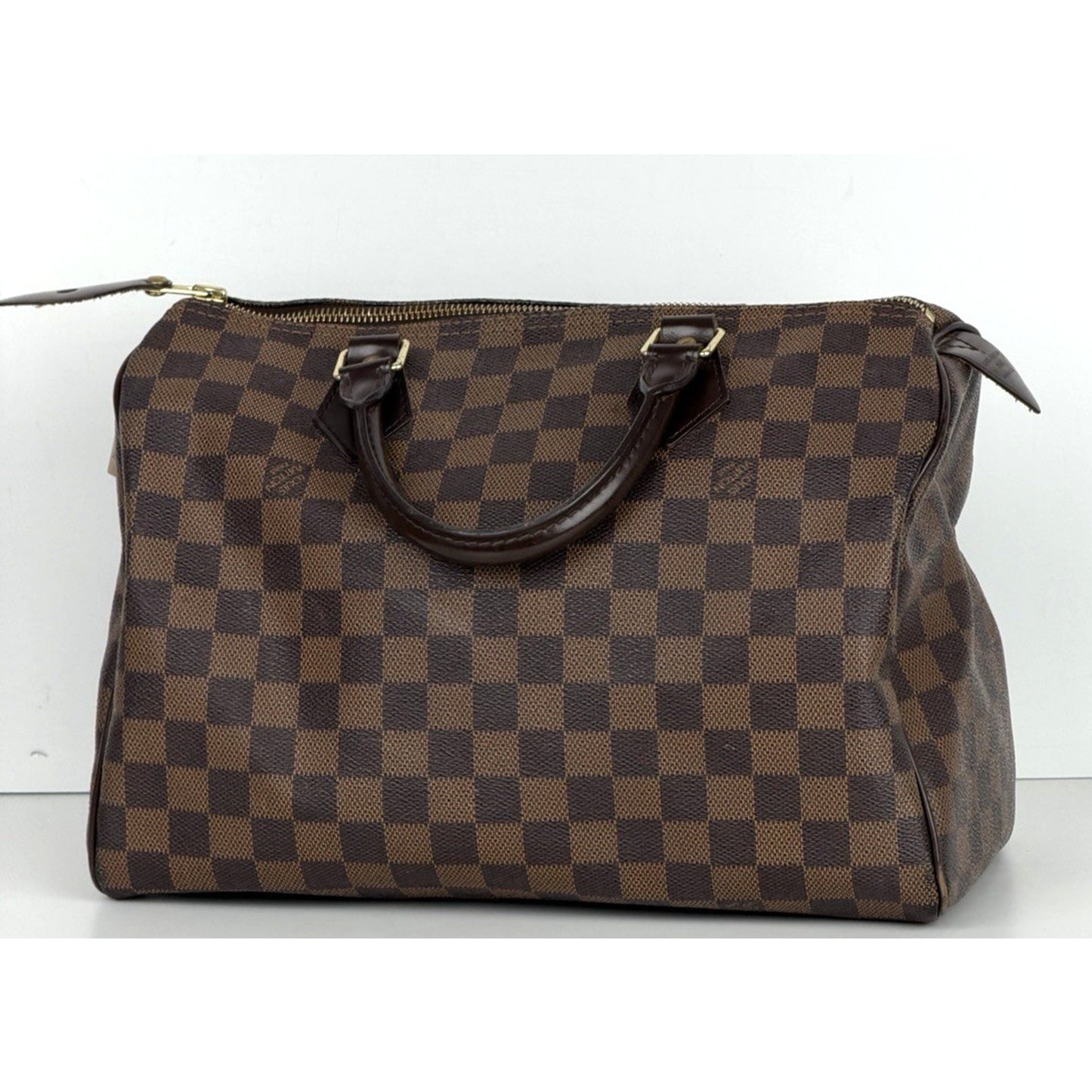 Louis Vuitton Speedy 30 Damier Ebene Top Handle Bag (2007) S14