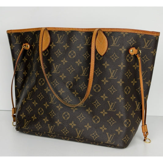Louis Vuitton Neverfull MM Monogram Coated Canvas Tote Bag S11