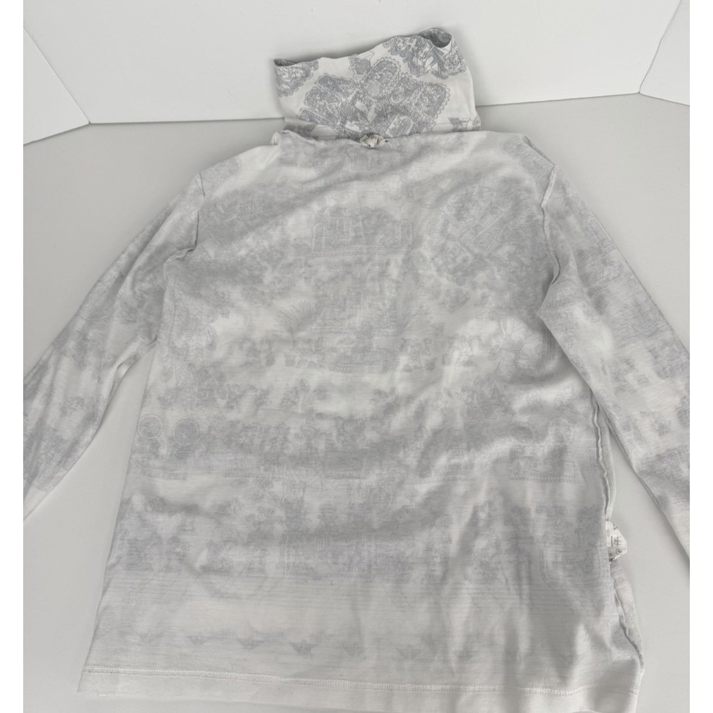 Hermes Astres et Soleils Long-Sleeve 100% Cotton Size M