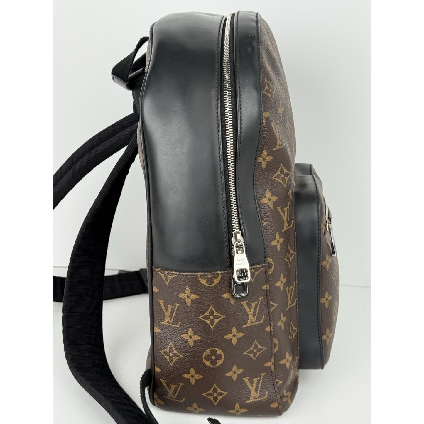 LOUIS VUITTON Louis Vuitton Monogram Macassar Josh Backpack