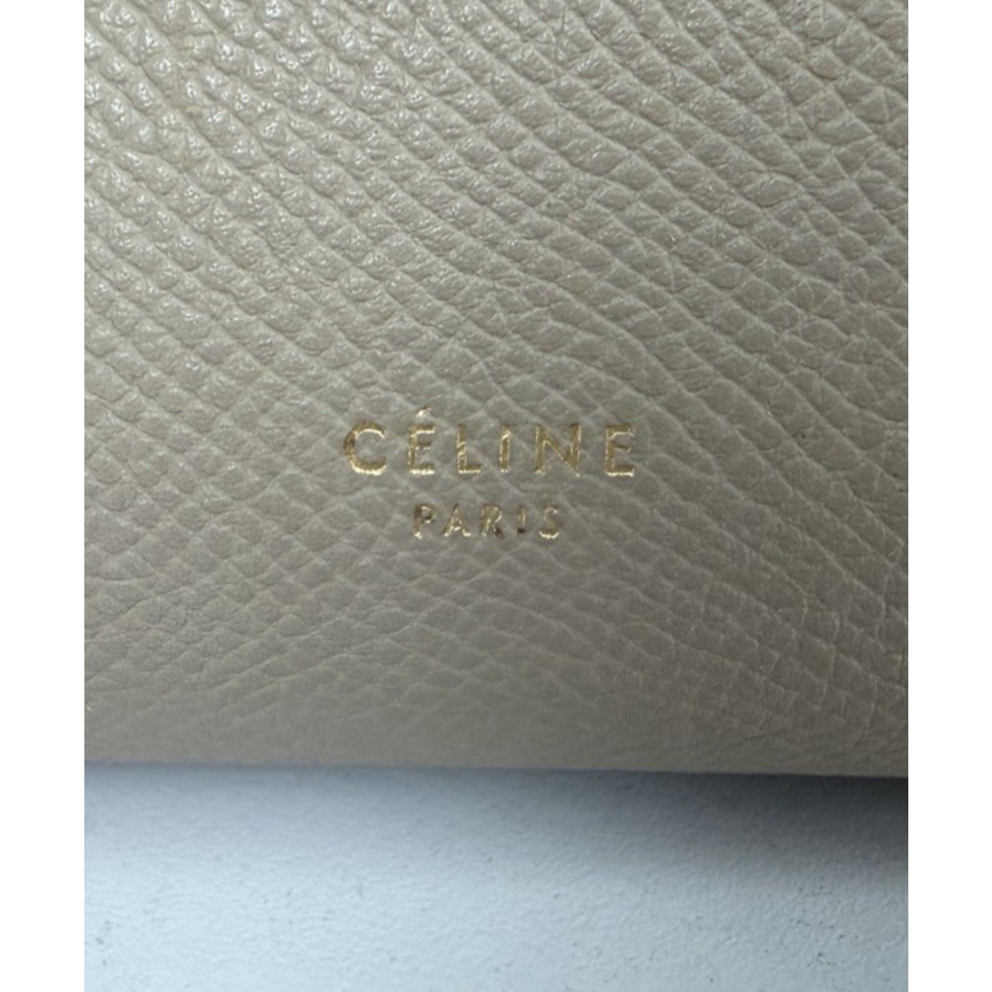 Celine by Phoebe Philo Belt Bag Large in Neutral Leather with Knot Details S