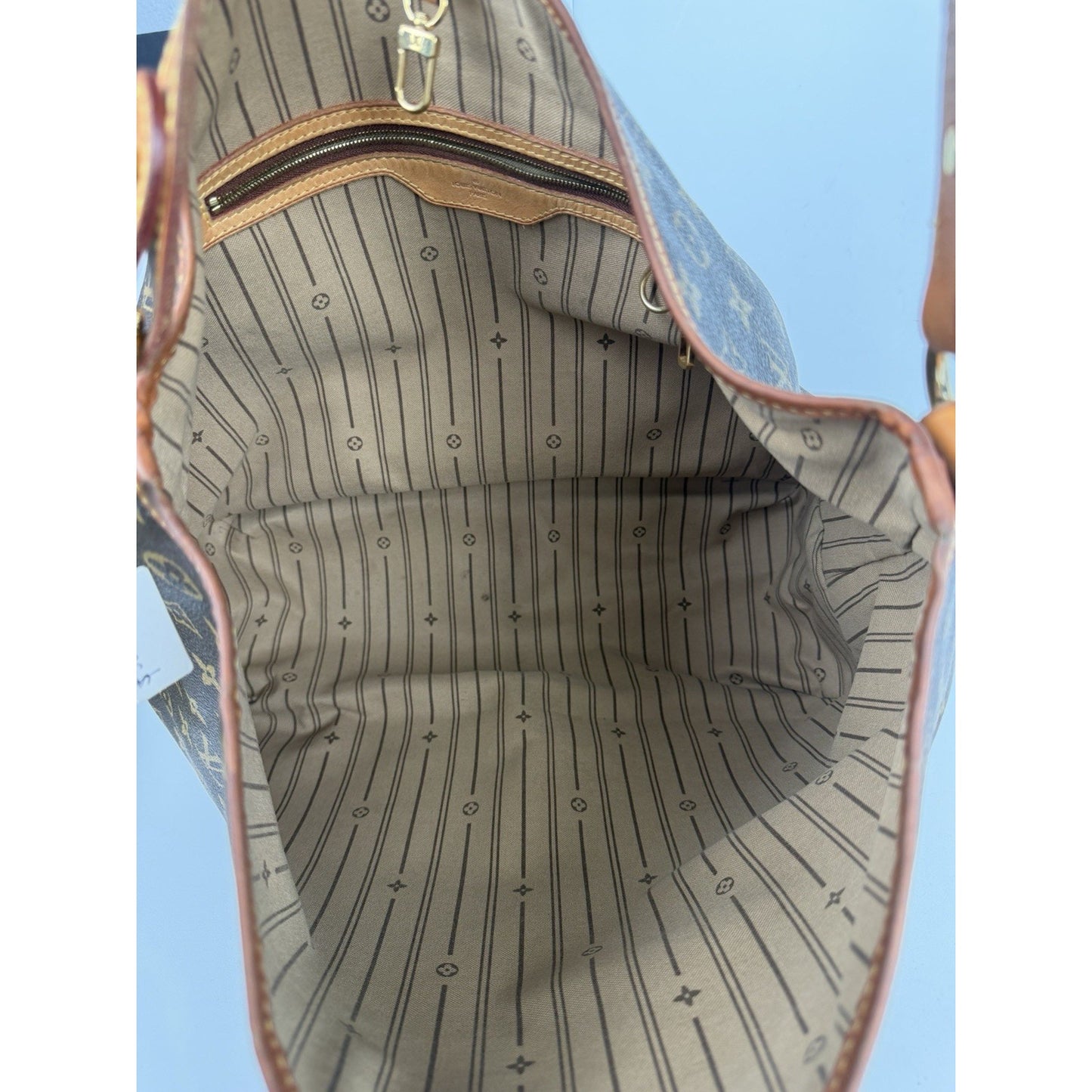 Louis Vuitton Delightful Hobo Shoulder Bag MM Brown LV Monogram Canvas 2011 S-03