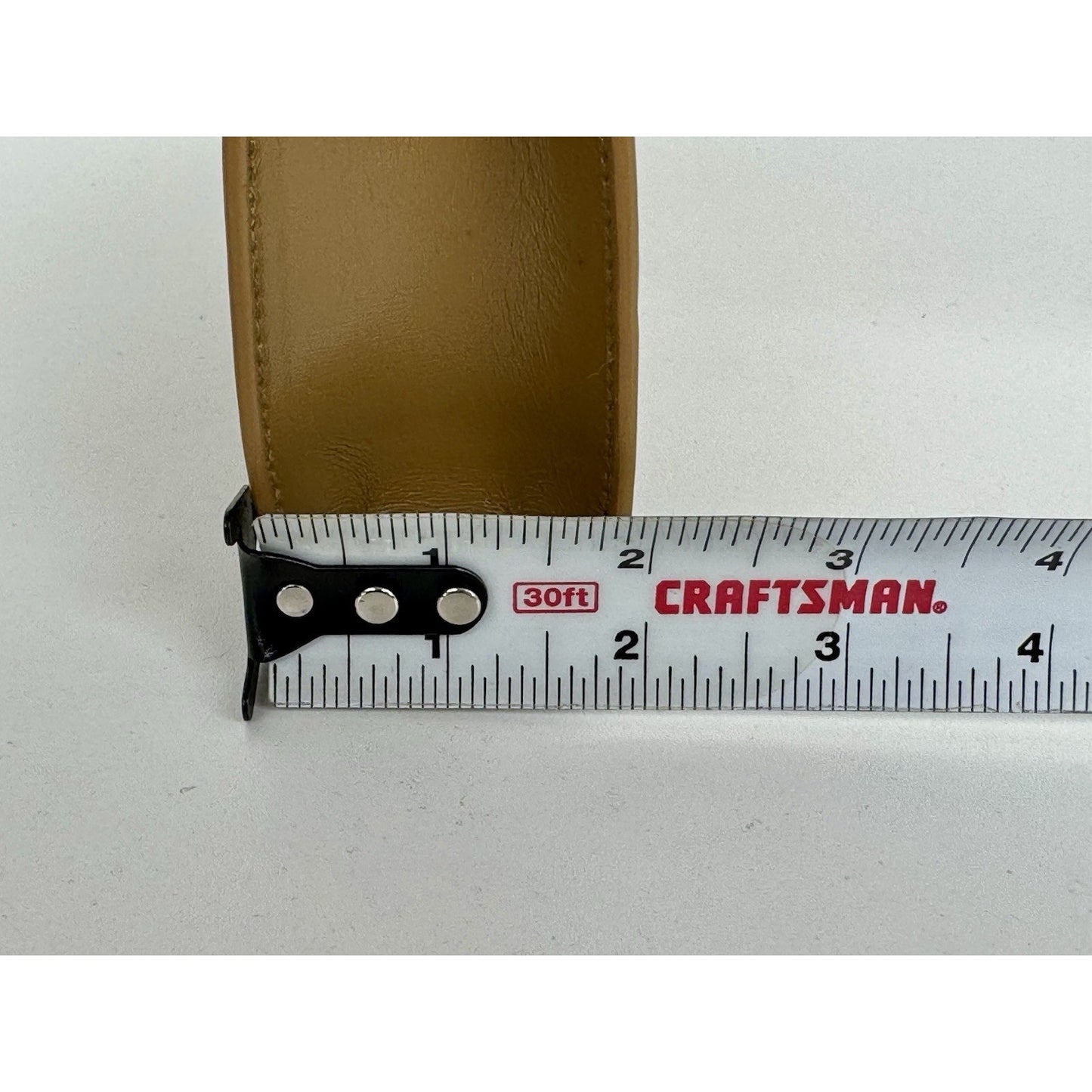 Saint Laurent Smooth Calfskin Mini Manhattan Shoulder Bag in Brown