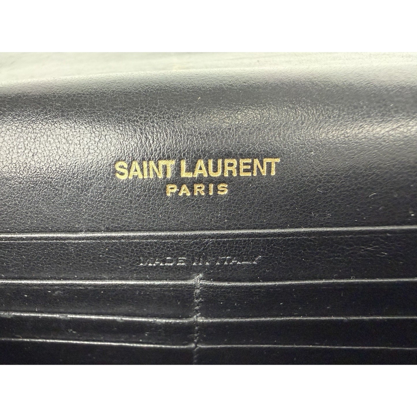 Saint Laurent Kate Shoulder Bag Small Tassel in Black Leather C3