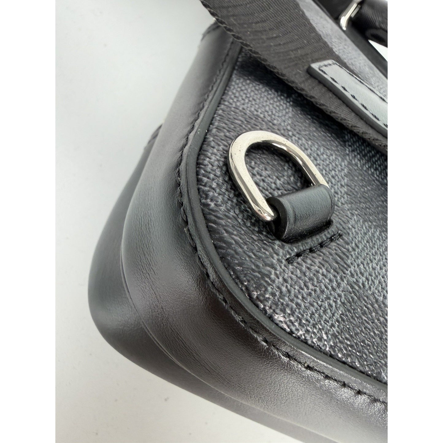 Louis Vuitton Amazone Sling Bag in Damier Graphite 3D Coated Canvas NFC C-9