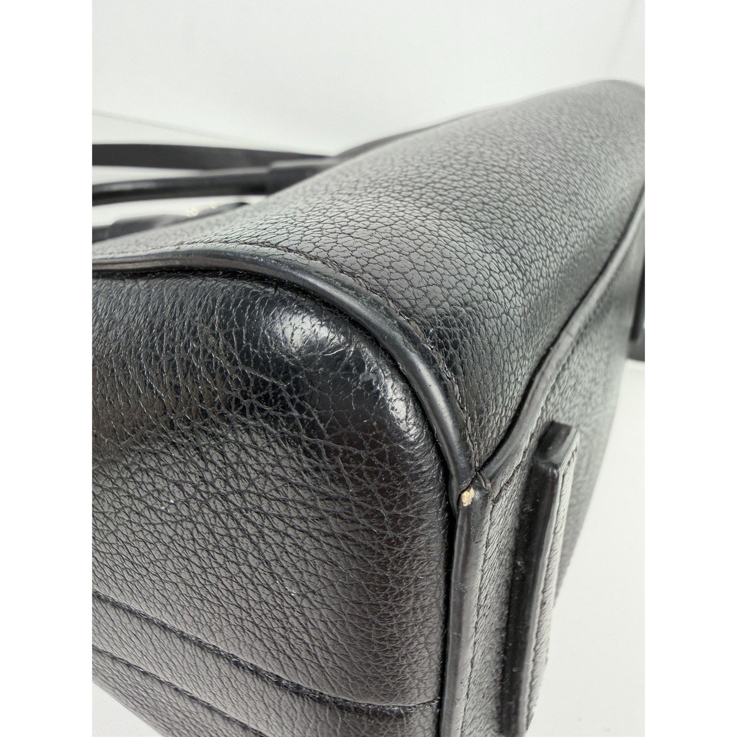 Givenchy Mini Antigona Bag in Black Grained Goatskin Leather S04