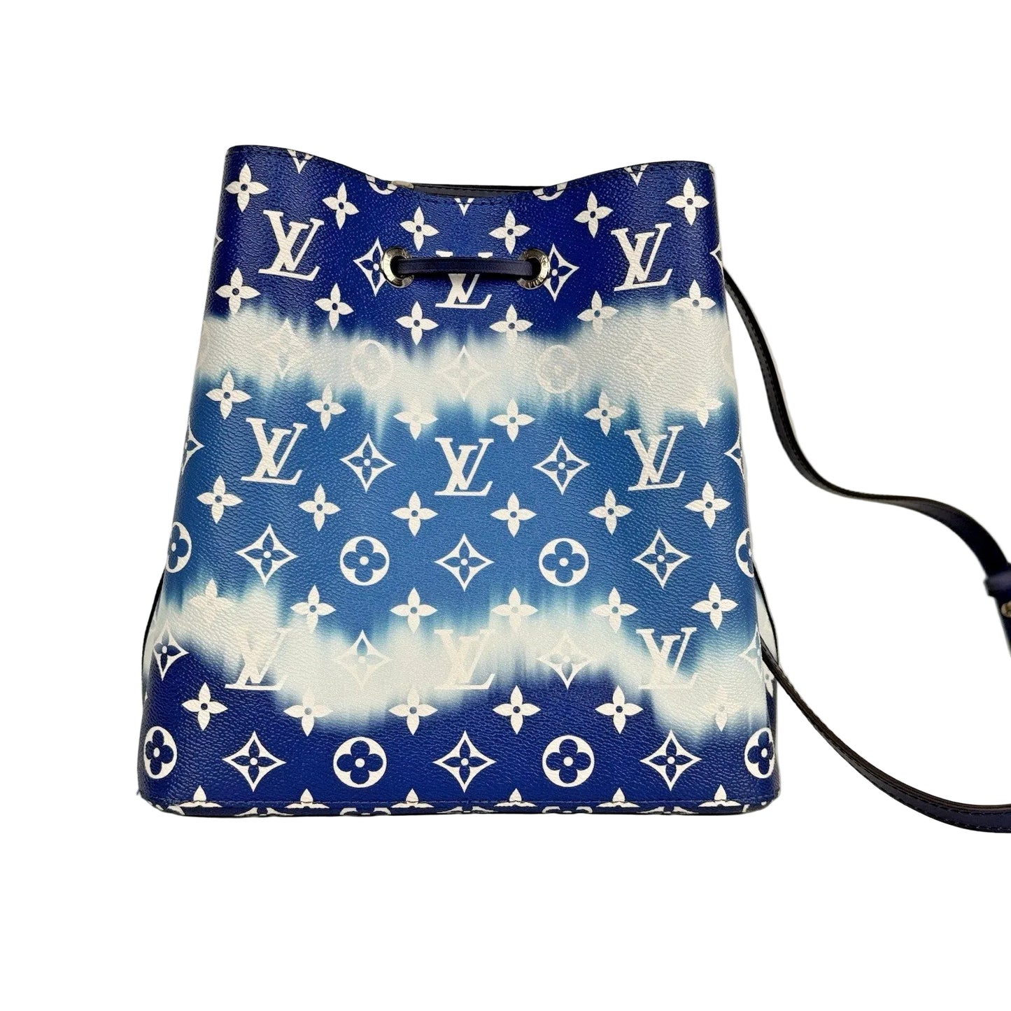 Louis Vuitton NeoNoe MM Bucket Bag in Blue Escale Monogram Canvas D-7