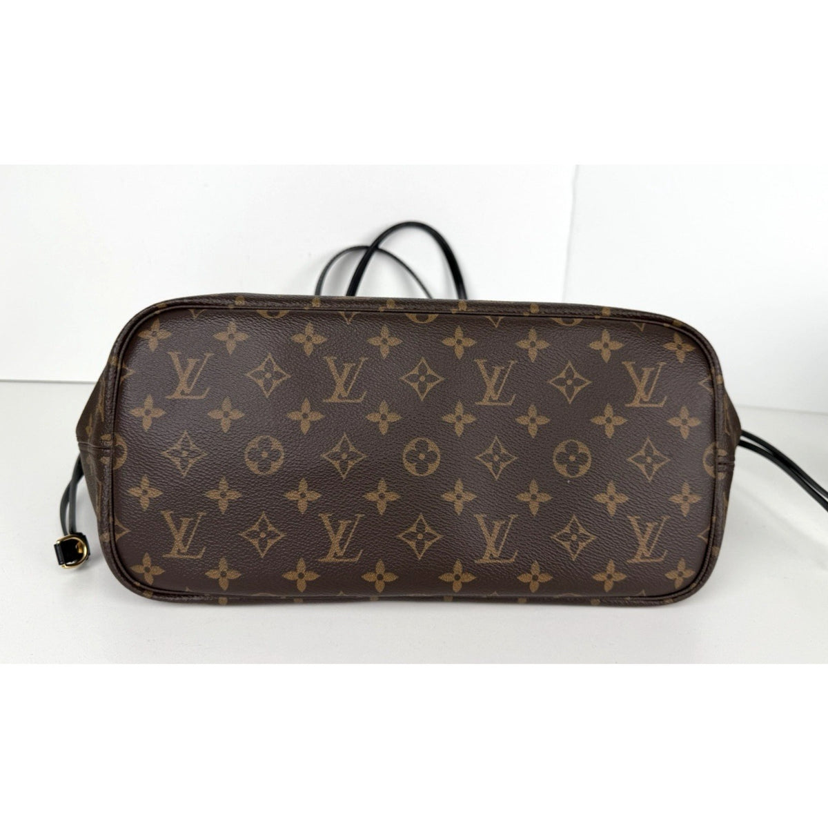 Louis Vuitton Neverfull World Tour MM Shoulder Bag Brown Coated Canvas 2016 S4