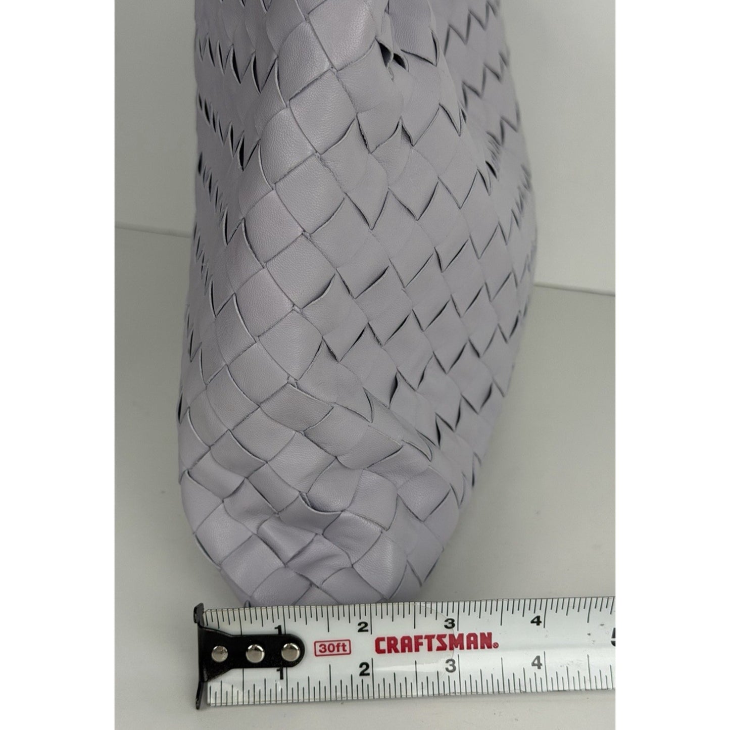 Bottega Veneta Small Hop Bag Intrecciato-Woven Calfskin Lilac 2023-2024 R1