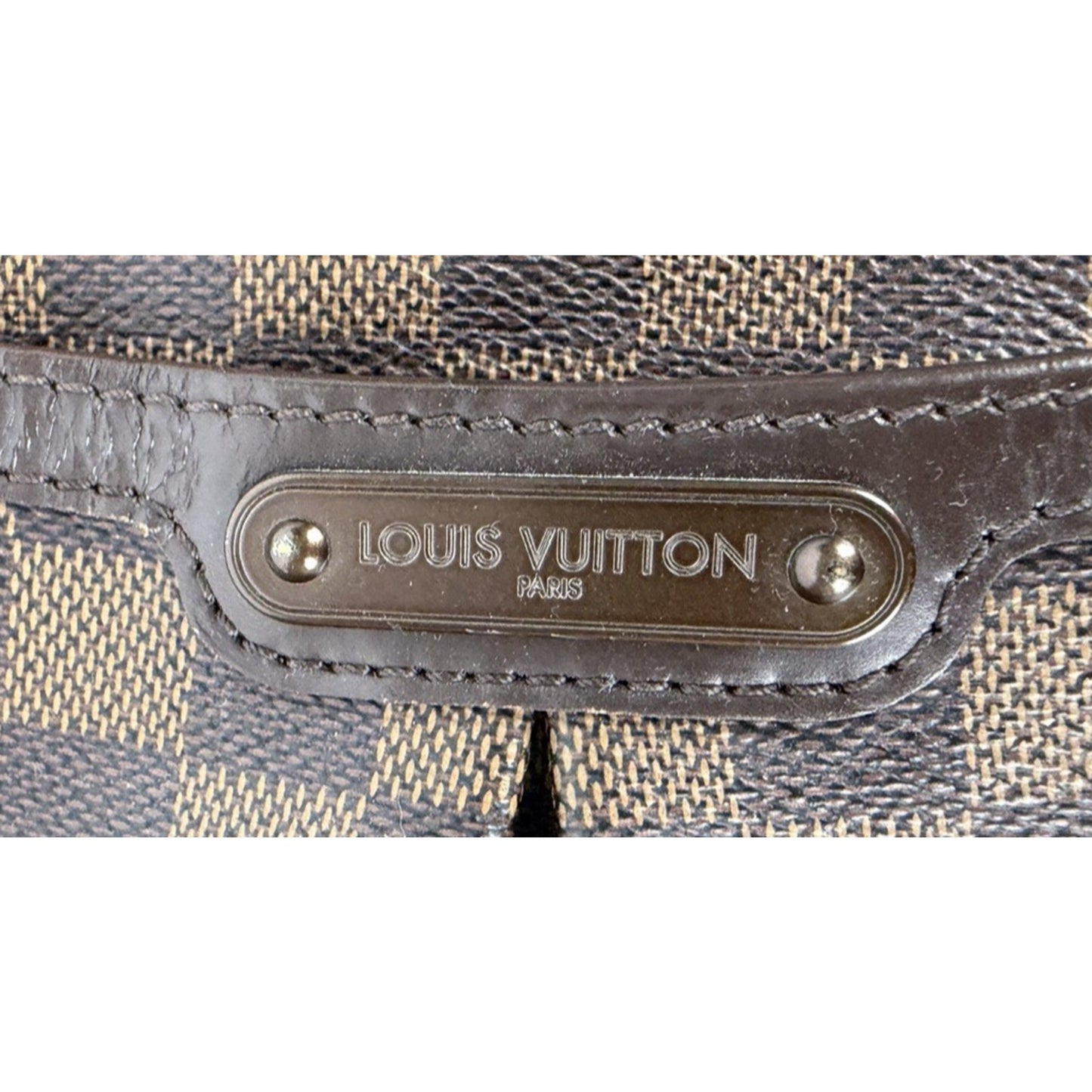 Louis Vuitton Damier Ebene Bloomsbury GM Shoulder Bag (2009) S05