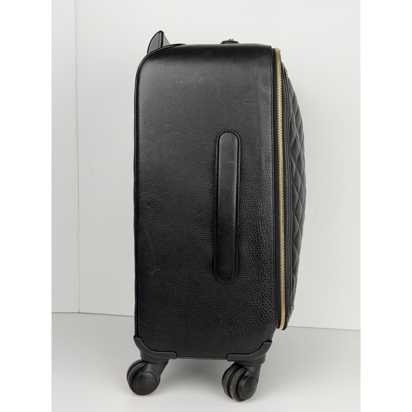 Chanel Quilted Coco Case Trolley in Black Leather
