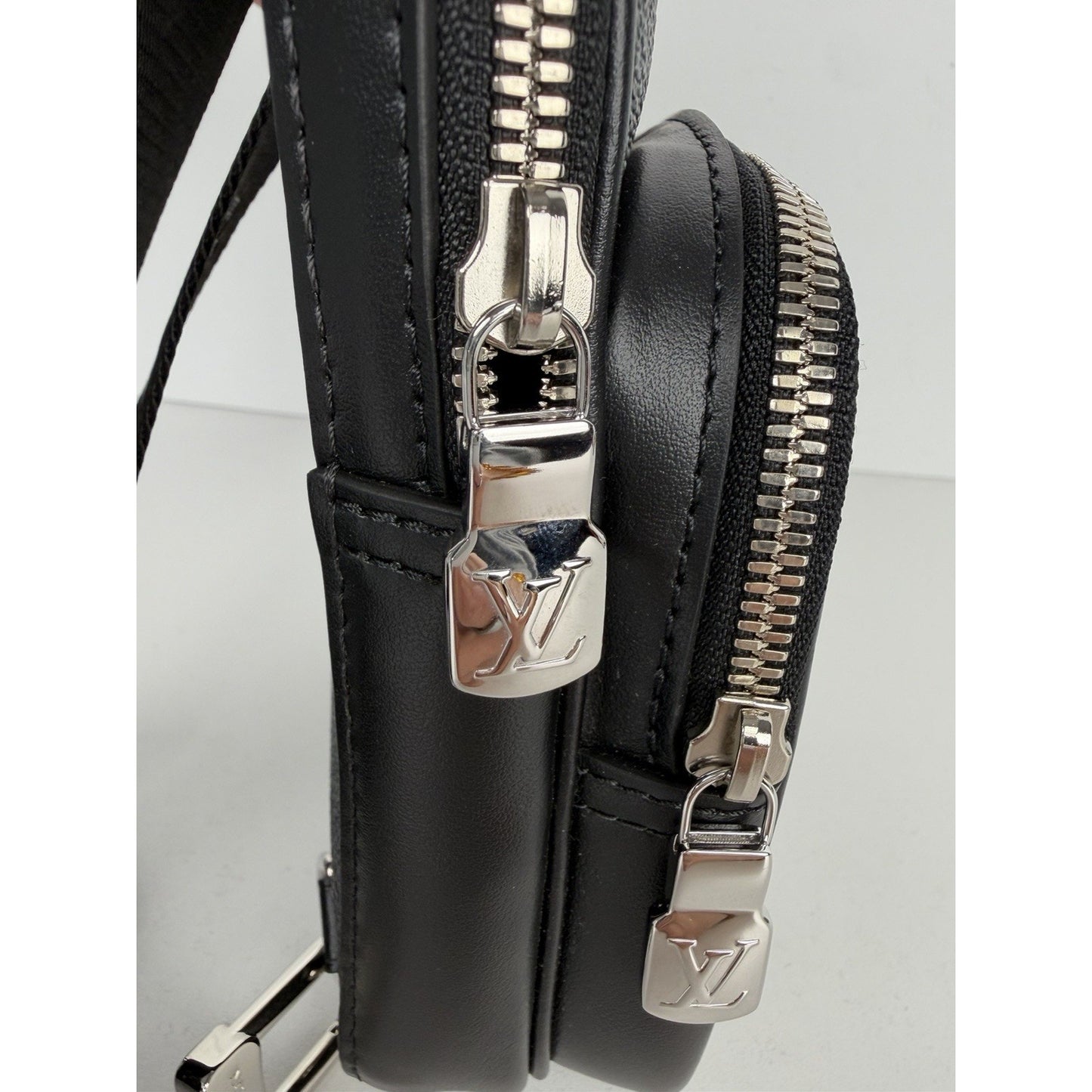 Louis Vuitton Amazone Sling Bag in Damier Graphite 3D Coated Canvas NFC C-9