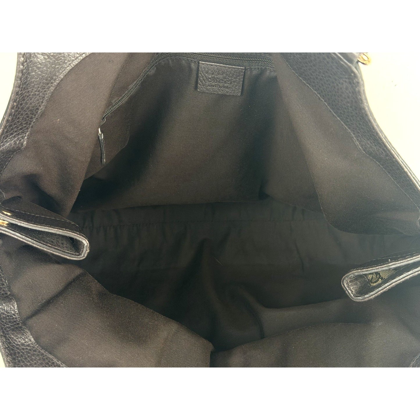 Gucci Sukey Tote Handbag Large in Brown GG Monogram Canvas with Magnetic Snap S