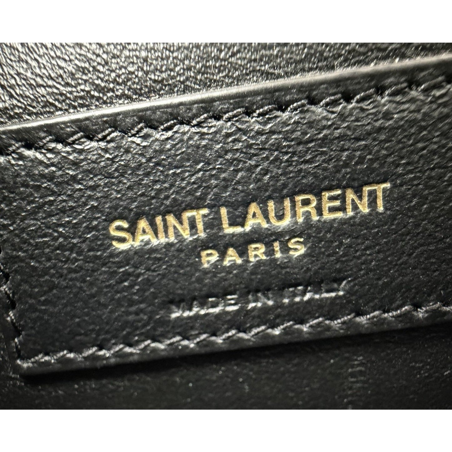 Saint Laurent Medium College Bag in Quilted Taupe Suede S10