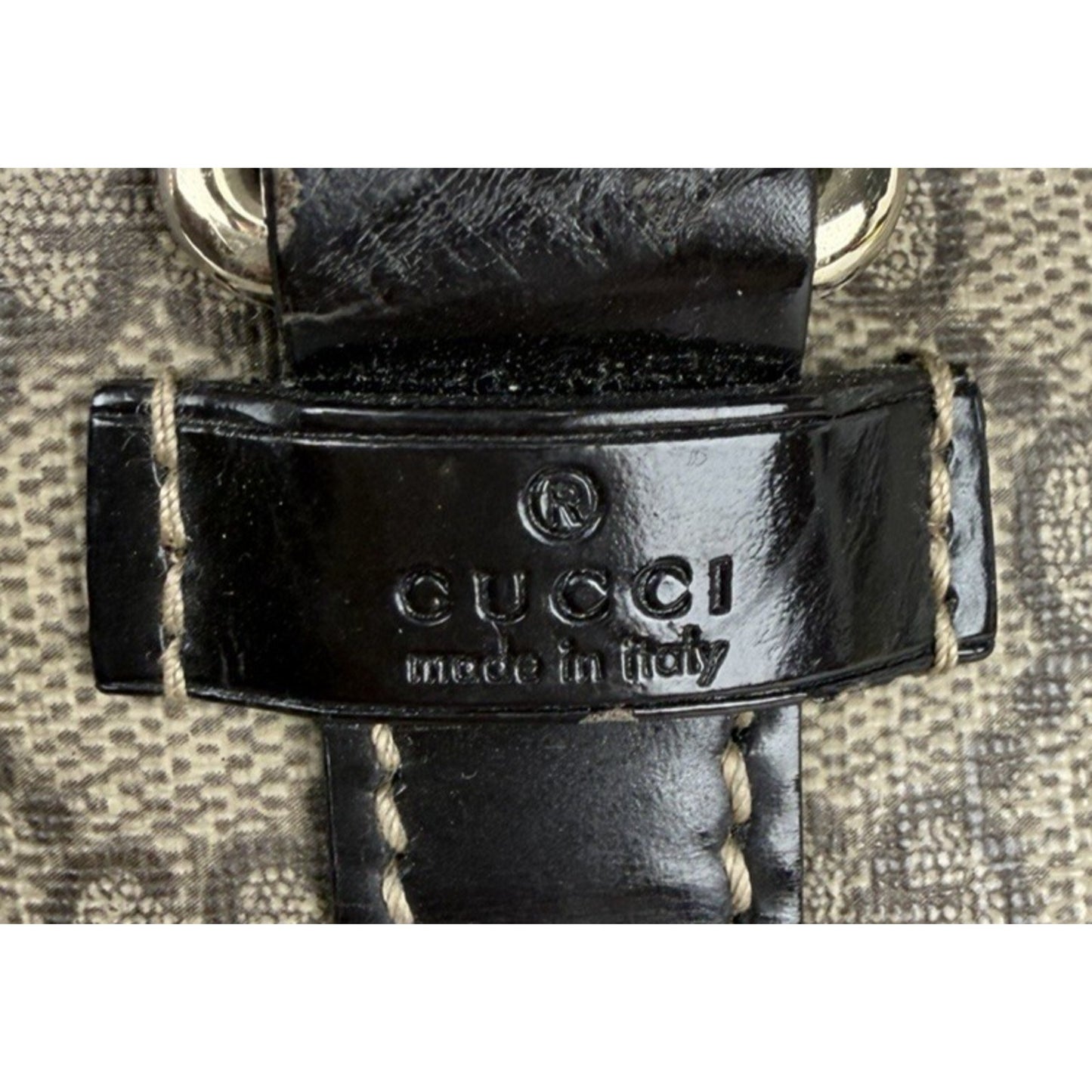Gucci Joy Medium Shoulder Bag in GG Supreme Coated Canvas with Leather Trim S