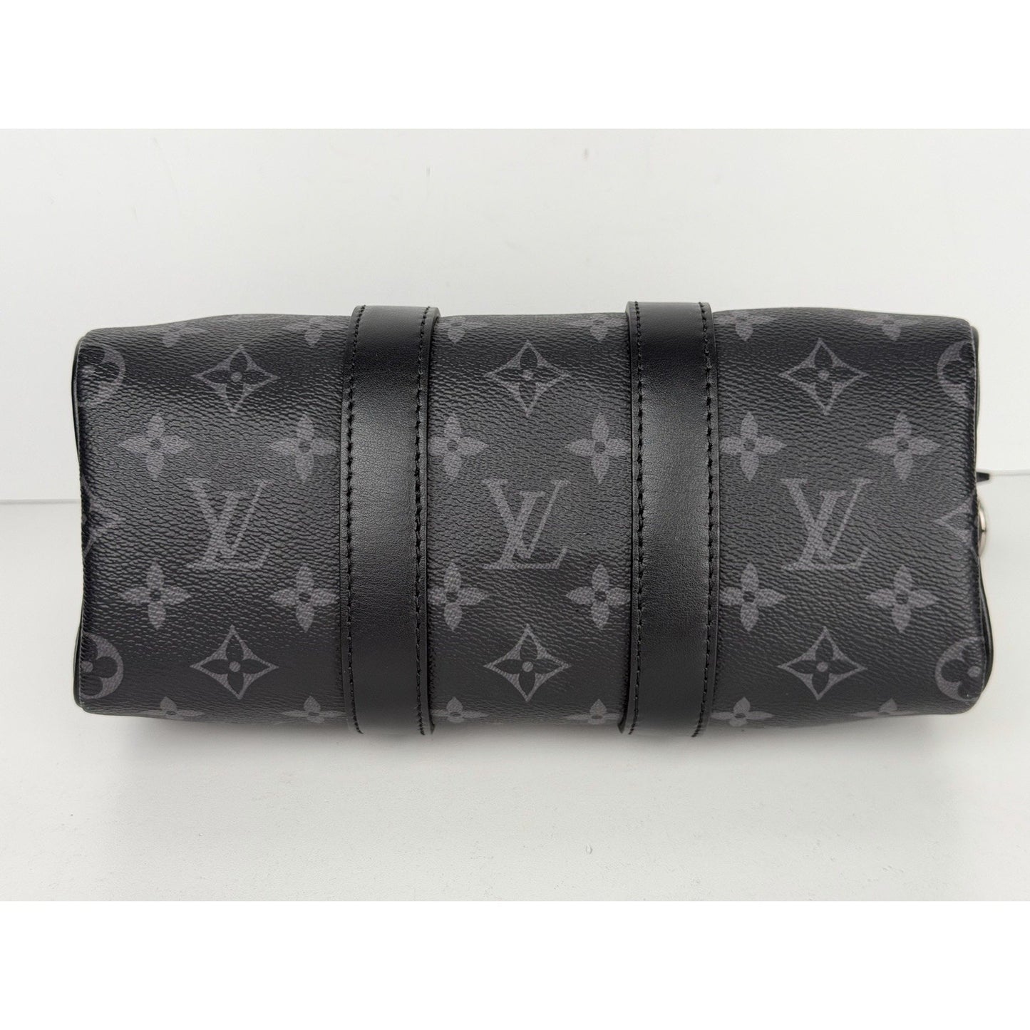 Louis Vuitton Keepall Bandouliere 25 in Monogram Eclipse Coated Canvas NFC U1