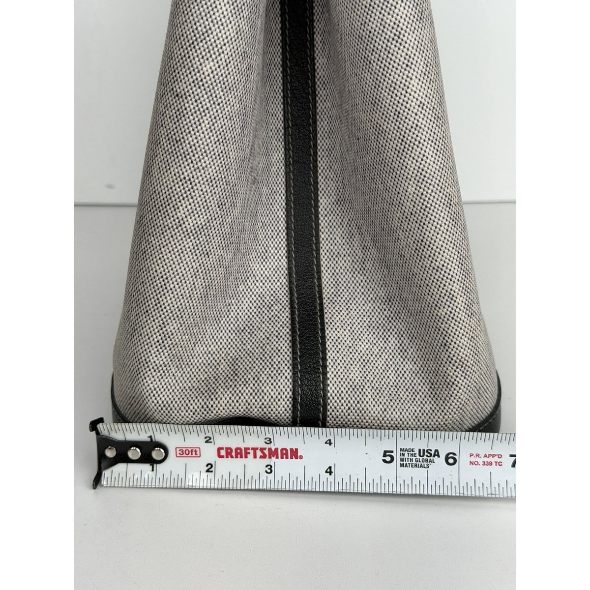 Hermes Toile and Buffalo Leather Garden Party 36 Tote Bag B-9