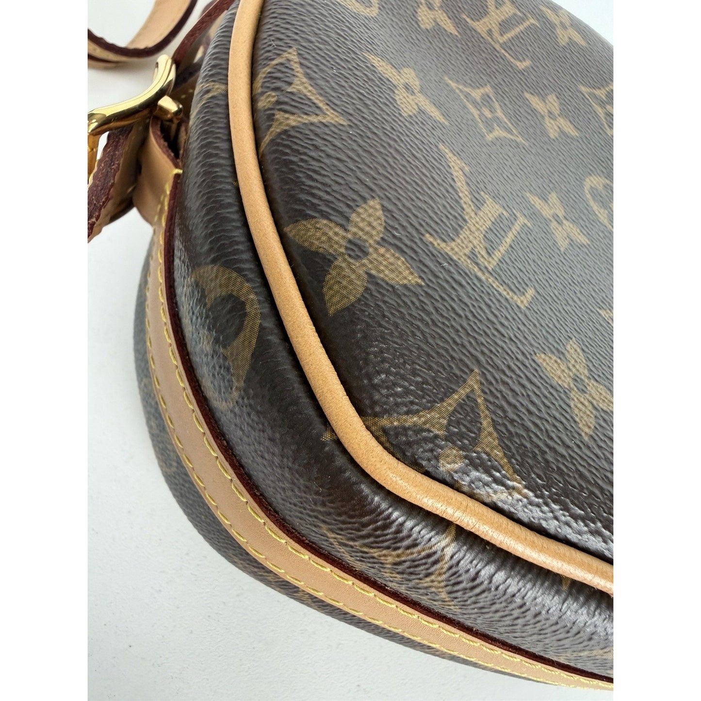 Louis Vuitton Boite Chapeau Souple PM Bag in Brown Monogram Coated Canvas NFC F1