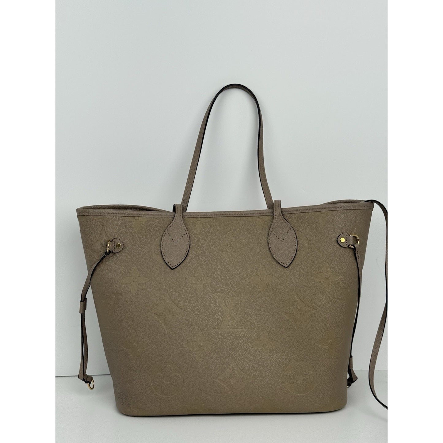 Louis Vuitton Empreinte Monogram Giant Neverfull MM Tourterelle