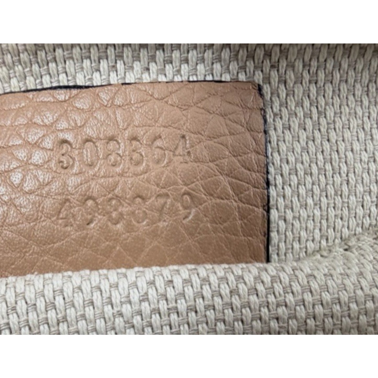 Soho Disco Small Bag in Light Brown Leather Crossbody Champagne Hardware S