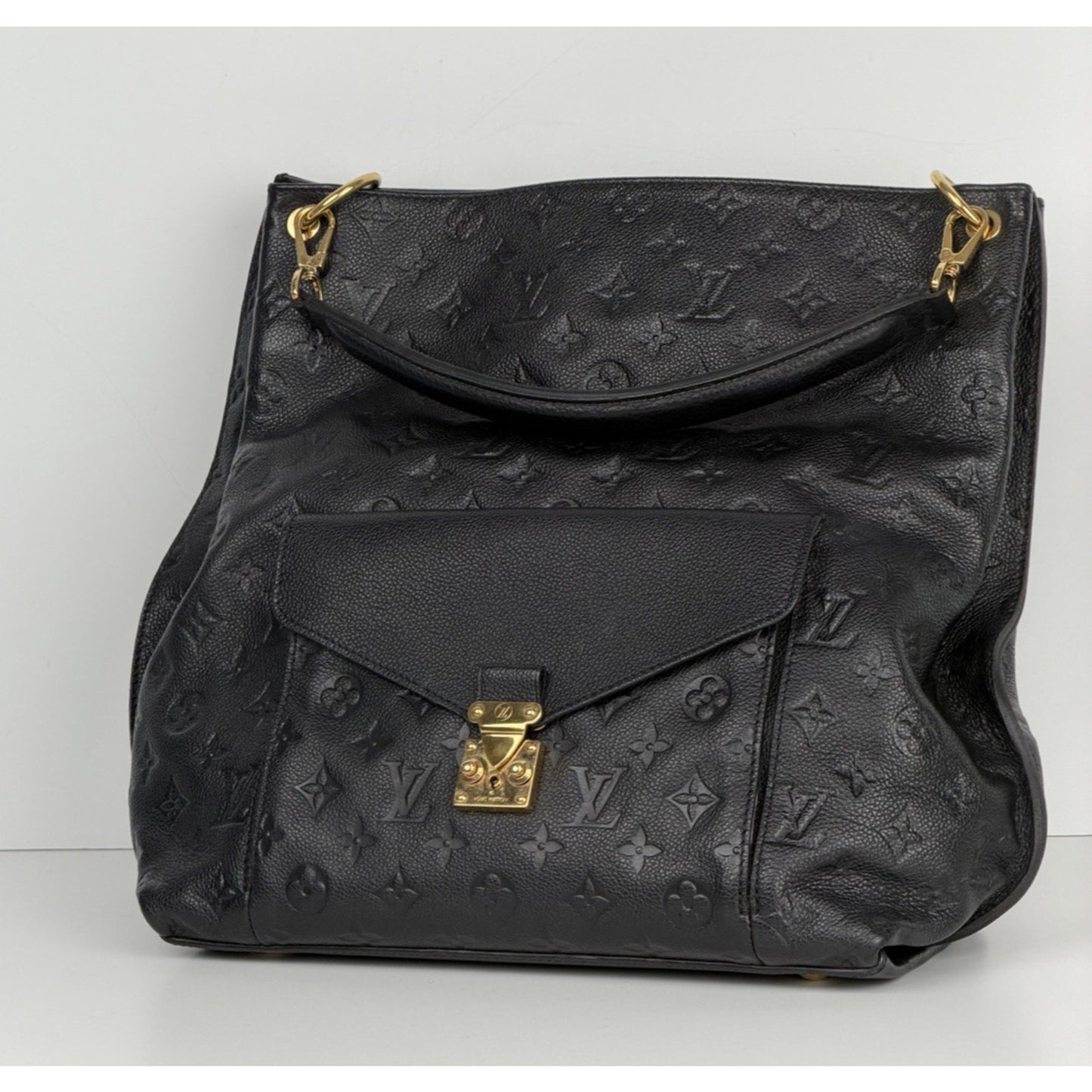Louis Vuitton Metis Hobo Bag in Black Monogram Empreinte Leather 2014 D5