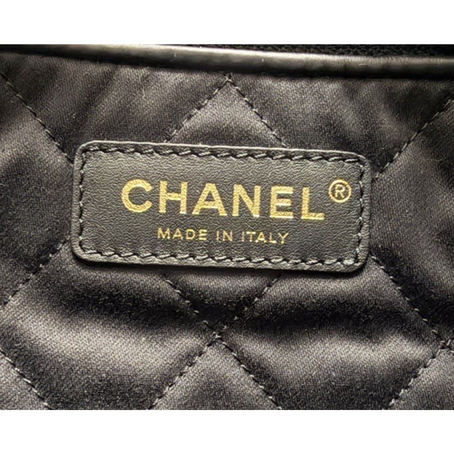 Chanel 22 Backpack Bag Small in Black Quilted Calfskin with Gold Hardware NFC C3