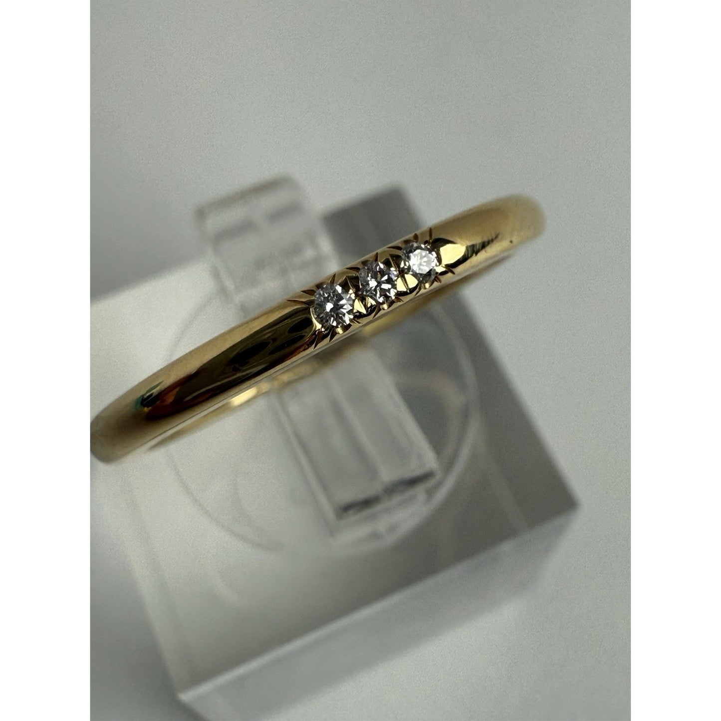 Tiffany & Co. Forever Diamond Ring 18K Gold Size 5.25