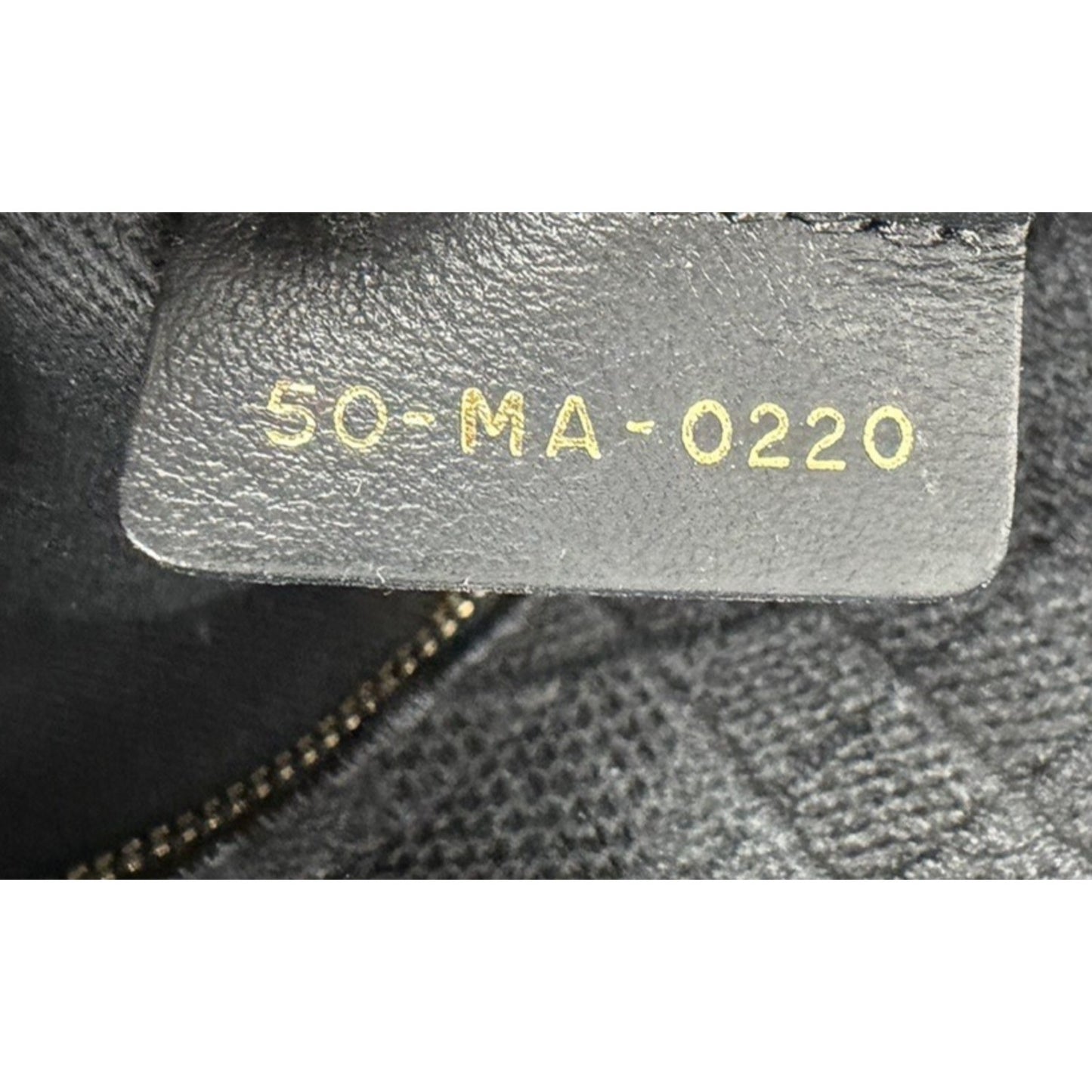 Christian Dior Lady D-Lite Bag Medium in Black Embroidered Canvas 2020 D9