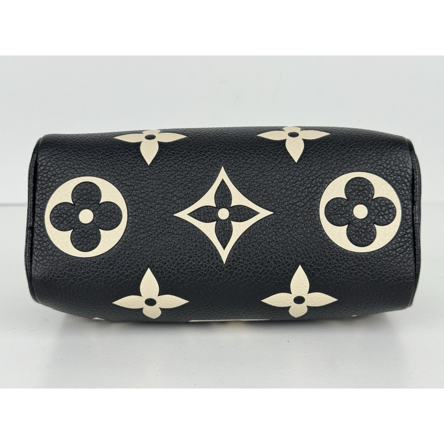 Louis Vuitton Monogram Empreinte Giant Nano Speedy Black R-1