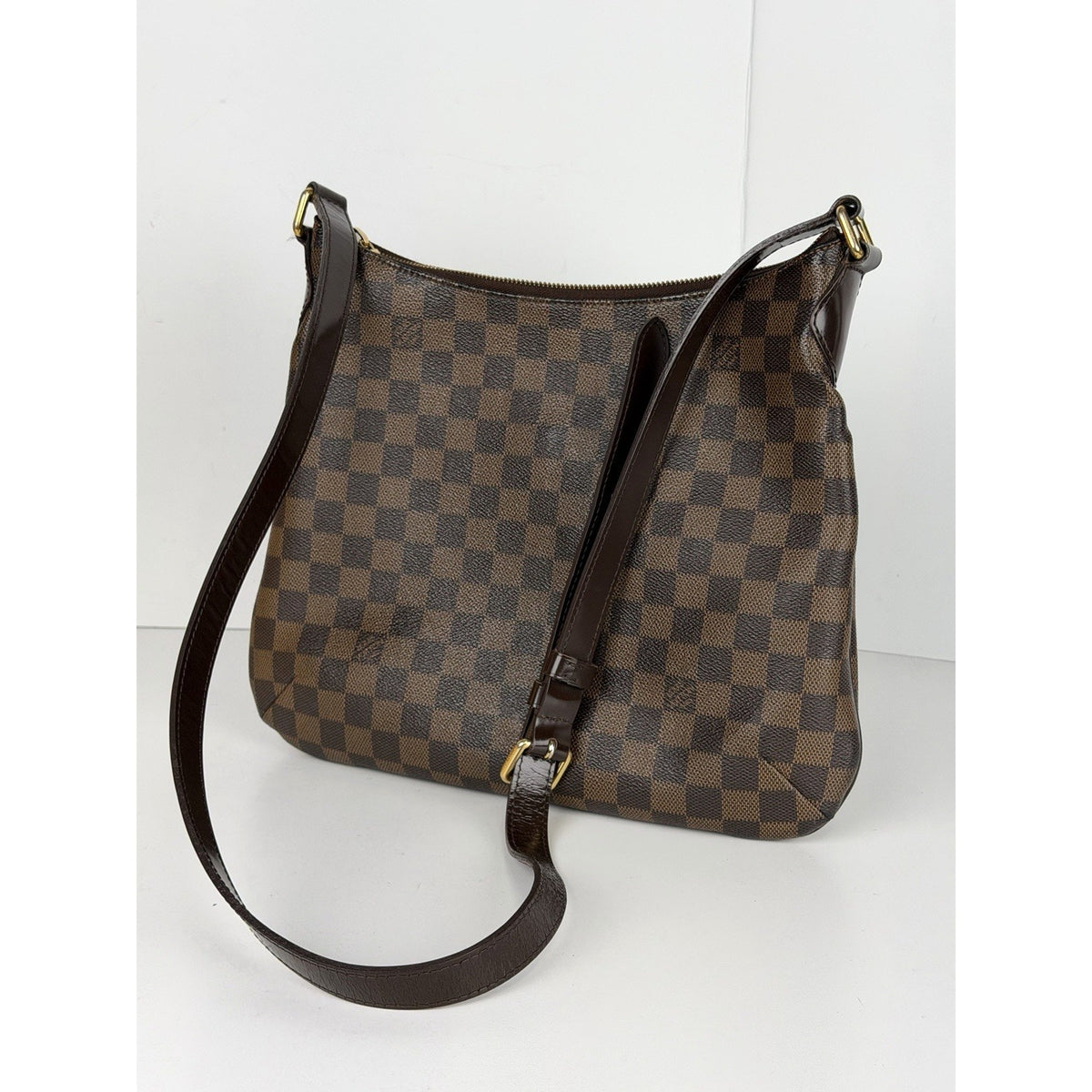 Louis Vuitton Bloomsbury Crossbody Bag PM in Damier Ebene Coated Canvas 2017 S08