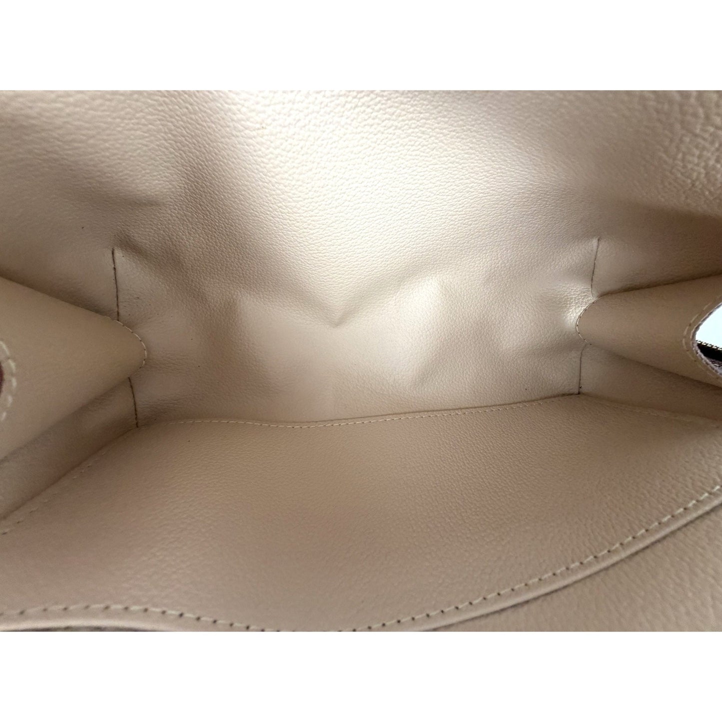 Louis Vuitton Monogram Trousse Demi Ronde Cosmetic Pouch Coated Canvas 2013 S10